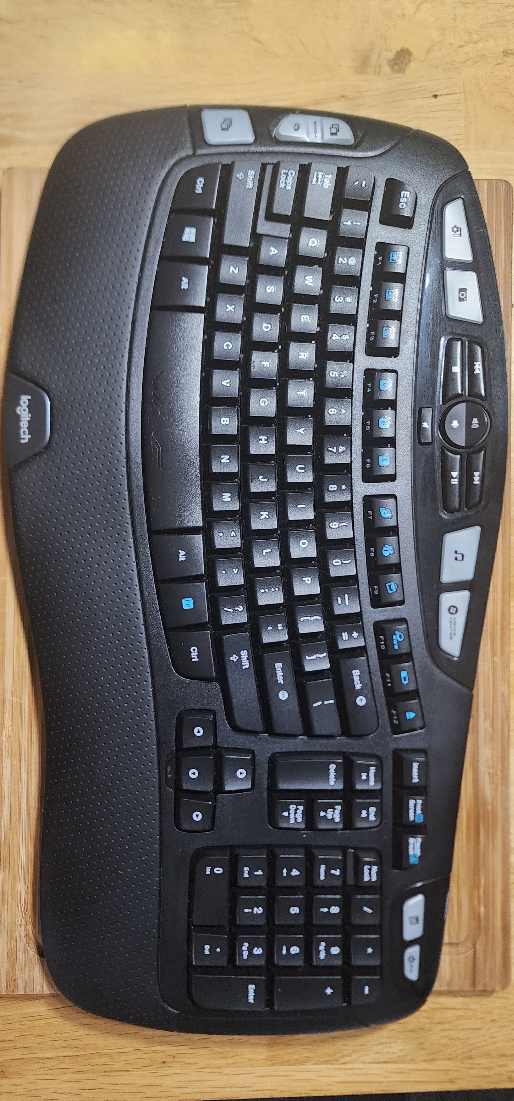 Logitech K350 Wireless Ergonomic Keyboard
