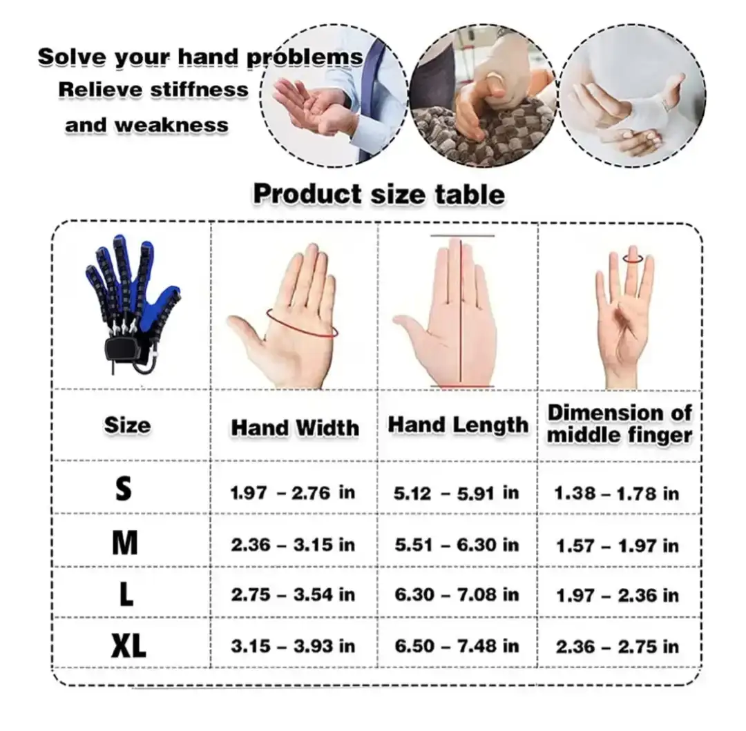 Robotic Hand Rehabilitation Glove Left Hand Large - photo 2