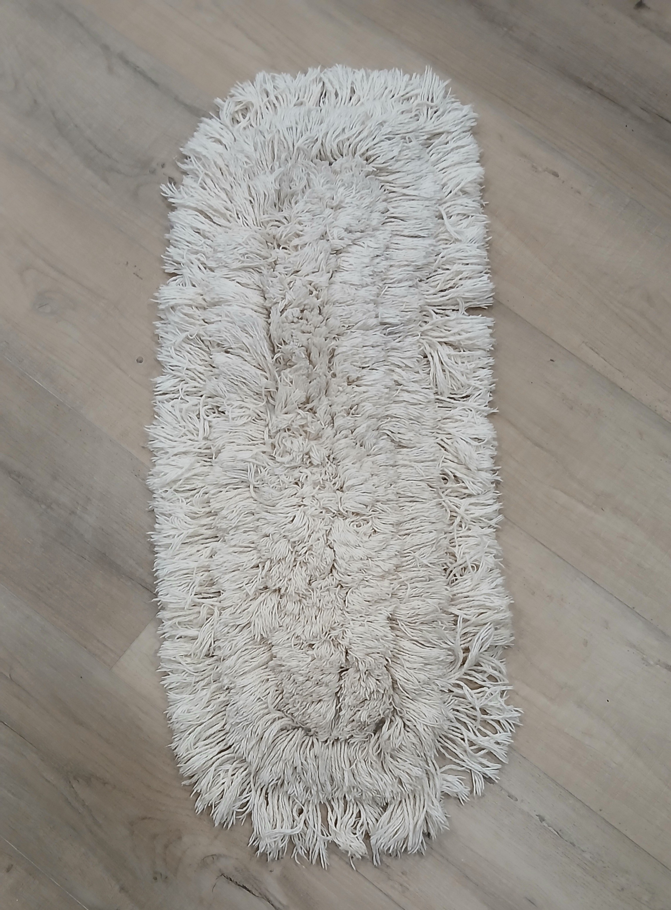 Cotton 24 in. Dust Mop Head with Wooden Handle - photo 4