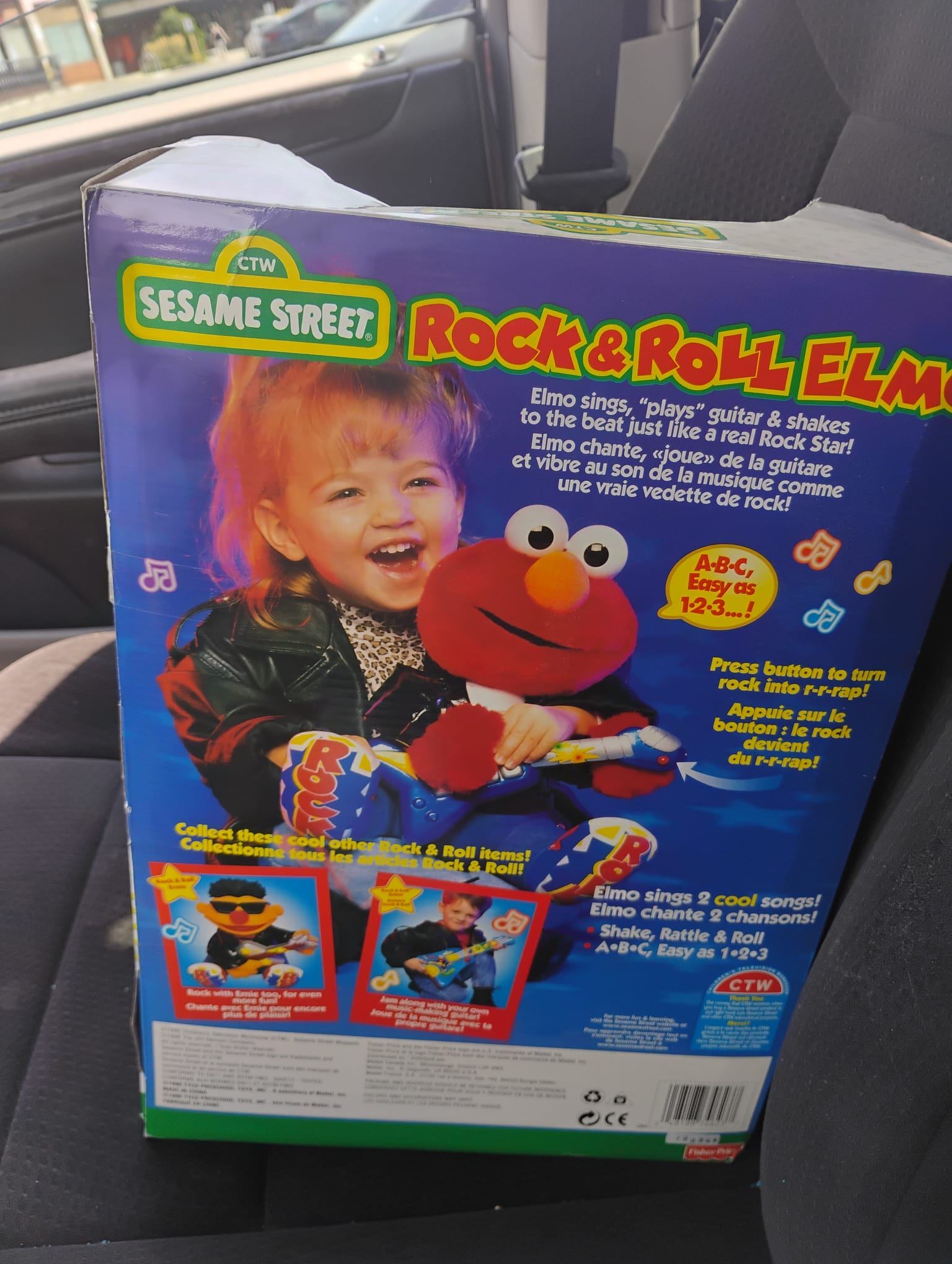 1998 Fisher Price Sesame Street Elmo Rock n' Roll - photo 3