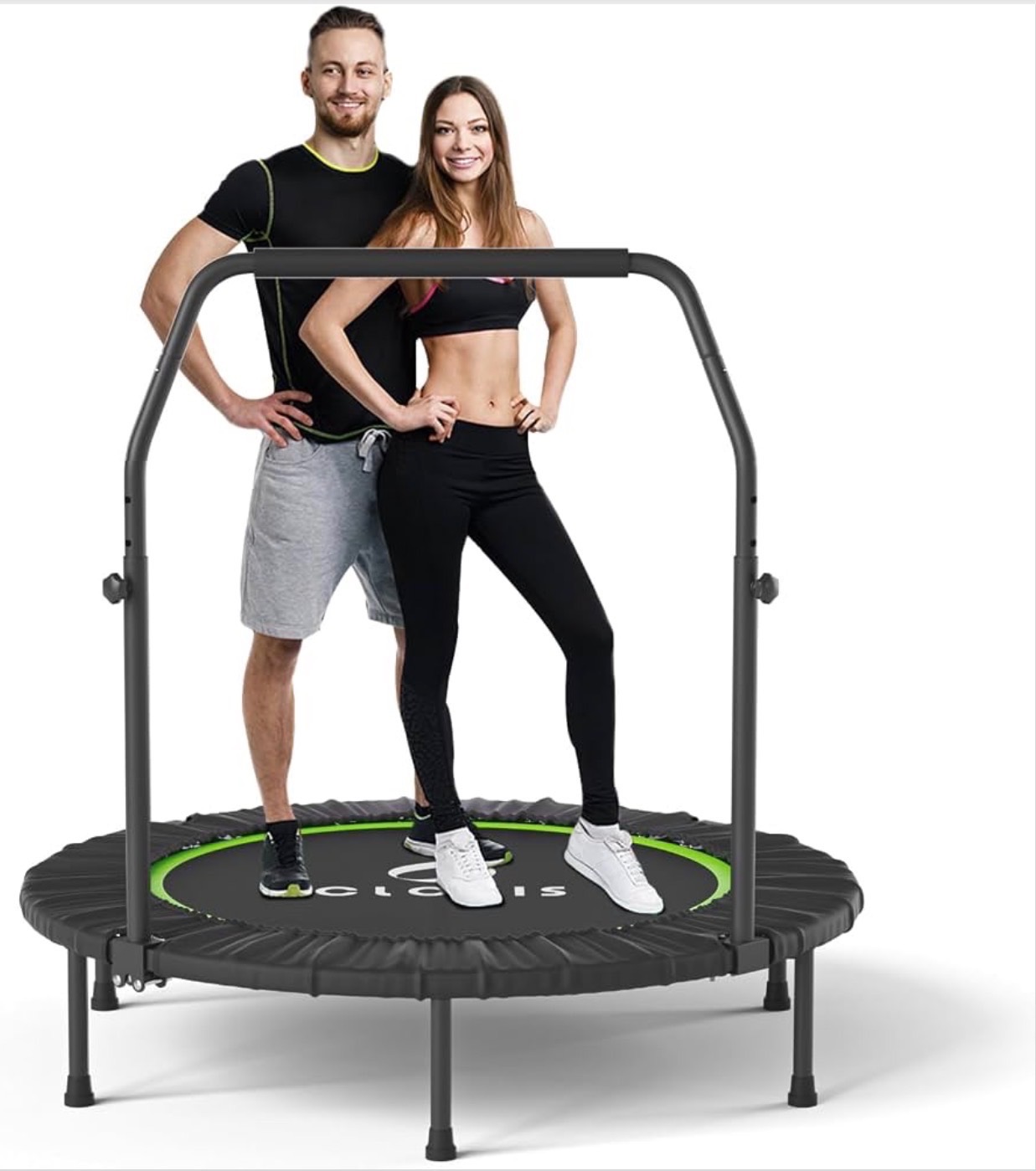 Portable Trampoline 40" 400lbs Foldable Exercise Fitness Trampol