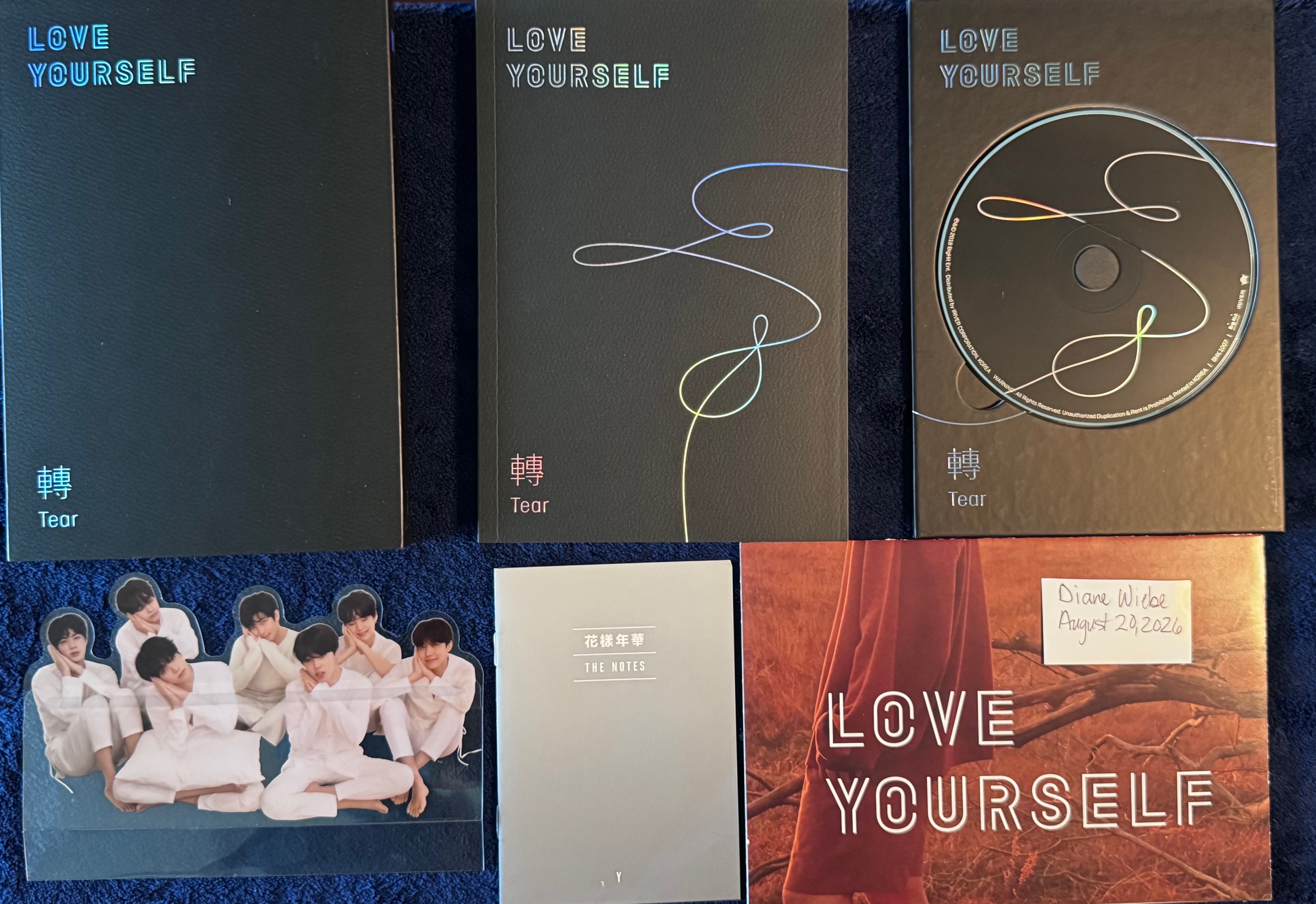 BTS K-Pop Love Yourself/Map Of The Soul/BE Albums For Sale