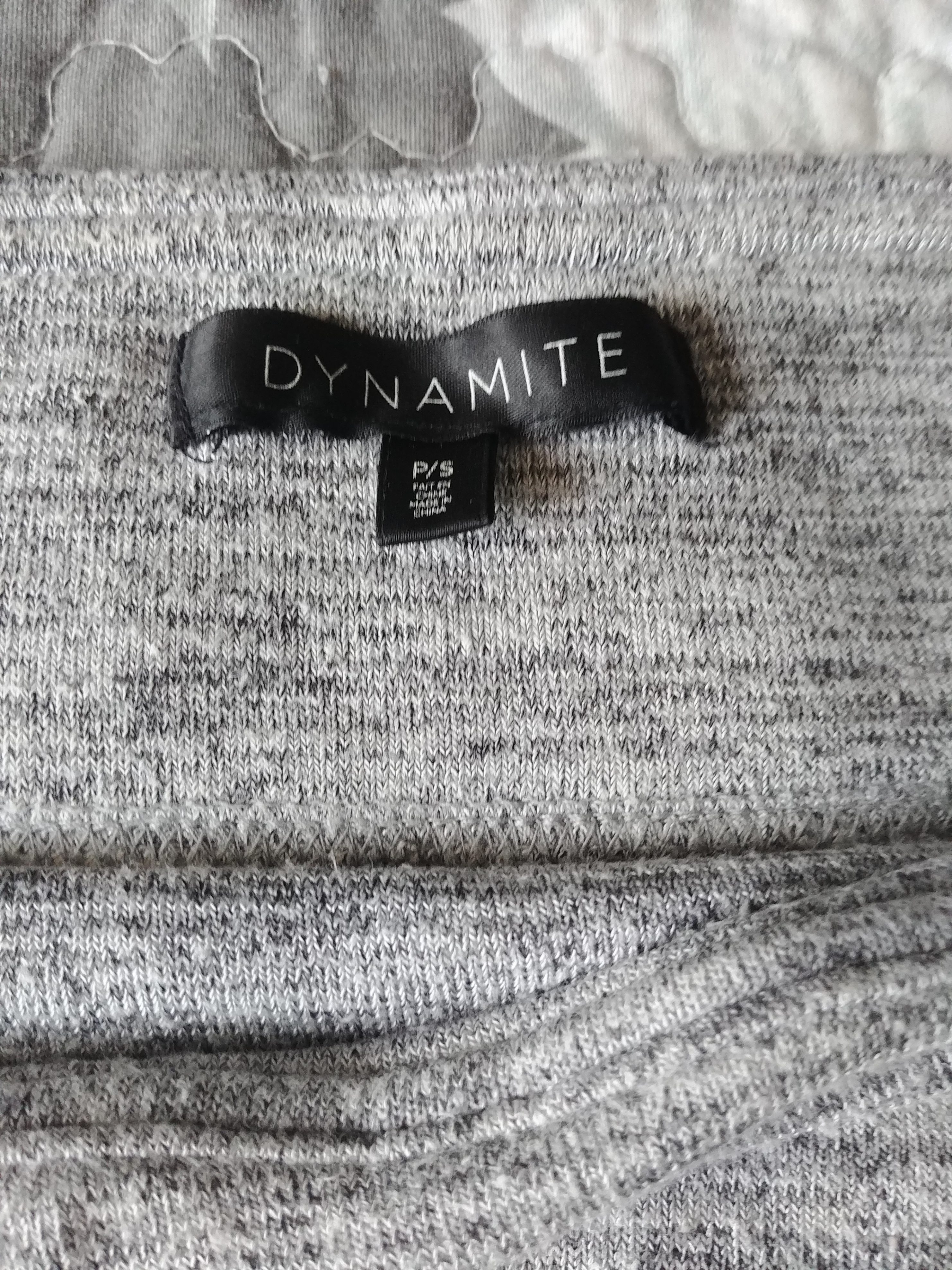 H&M Black Bodysuit With Dynamite Grey Skirt Comfortable Set - photo 4