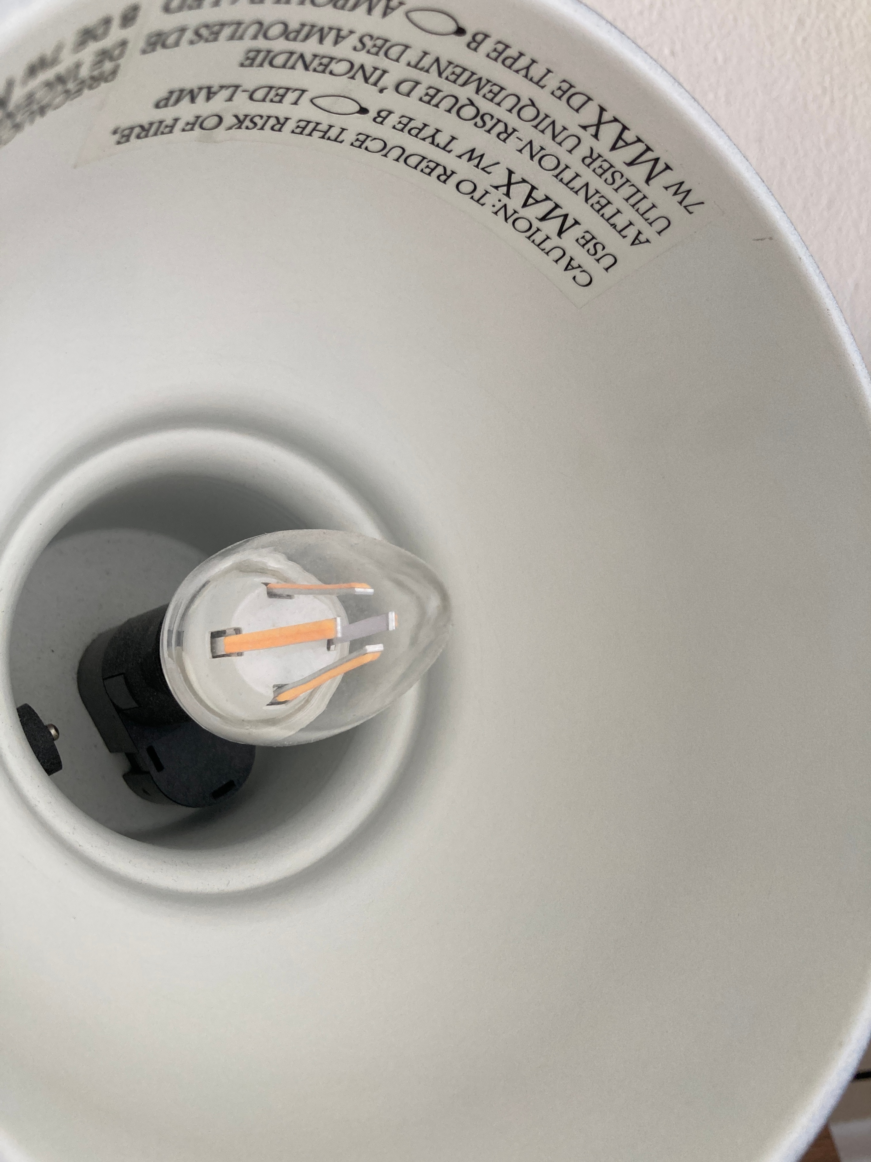 IKEA HEKTAR desk lamp with wireless charging and a bulb - photo 3
