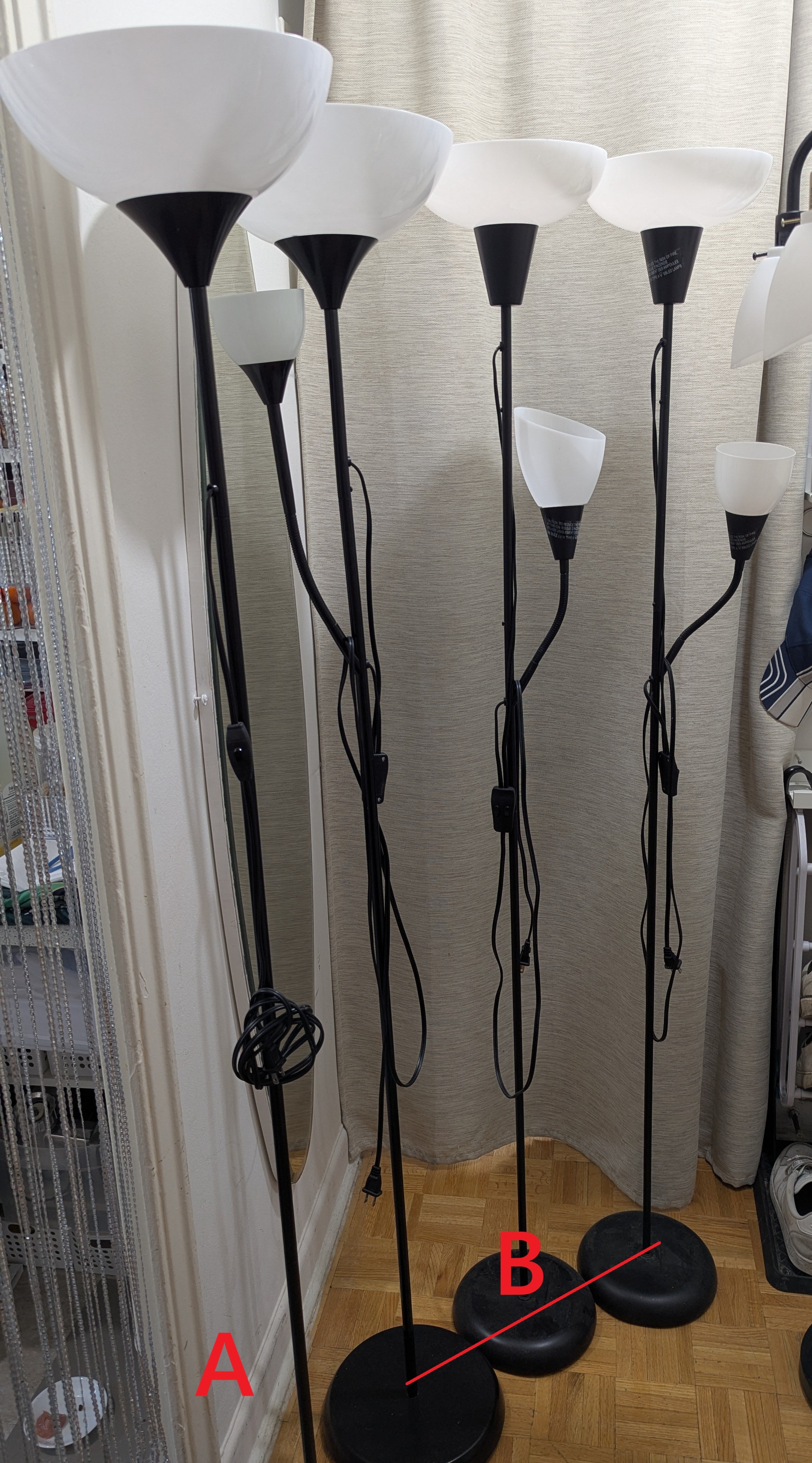 Floor Lamp uplighter, for reading - photo 2