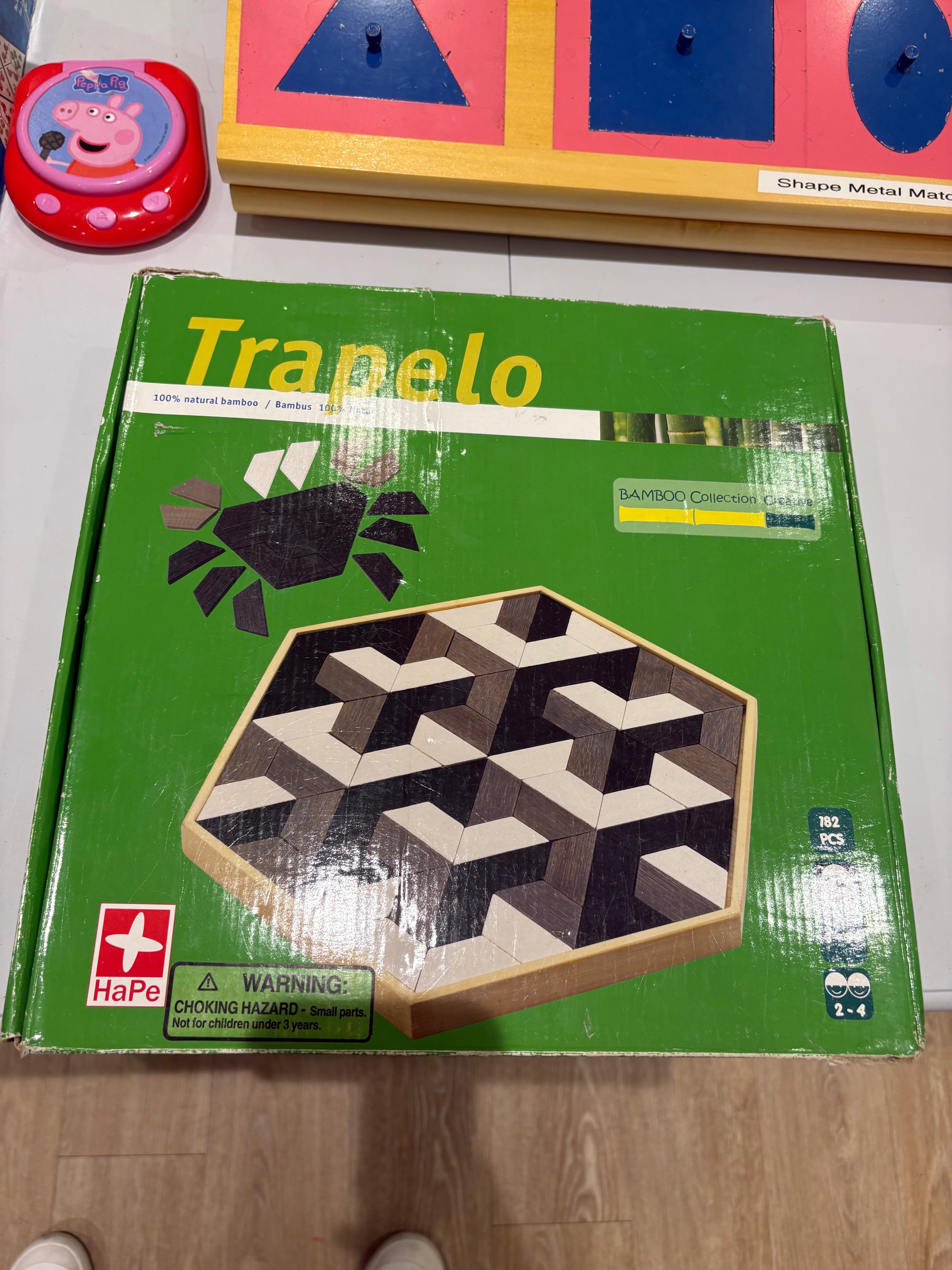 Hape Trapelo Bamboo Strategy Game or Puzzle