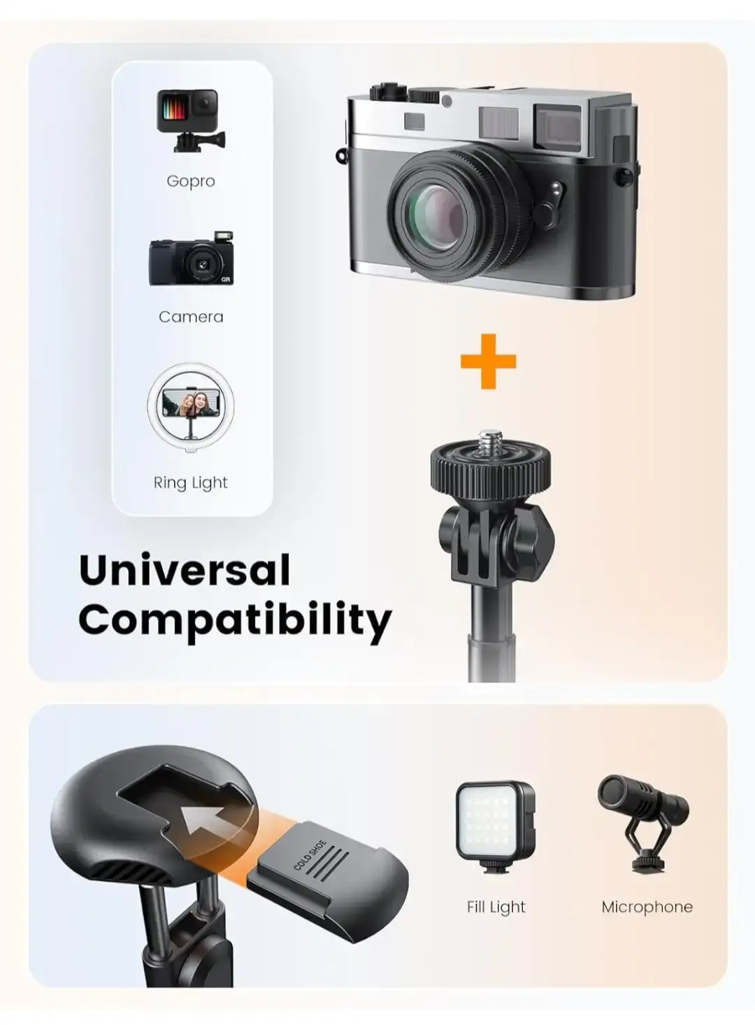 ANXRE 71" Extendable Selfie Stick Tripod Stand - photo 4
