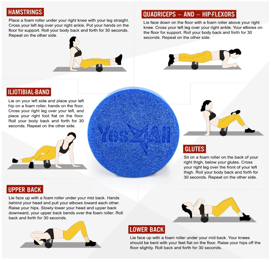 Yoga/massage rolling Foam - firm - photo 5