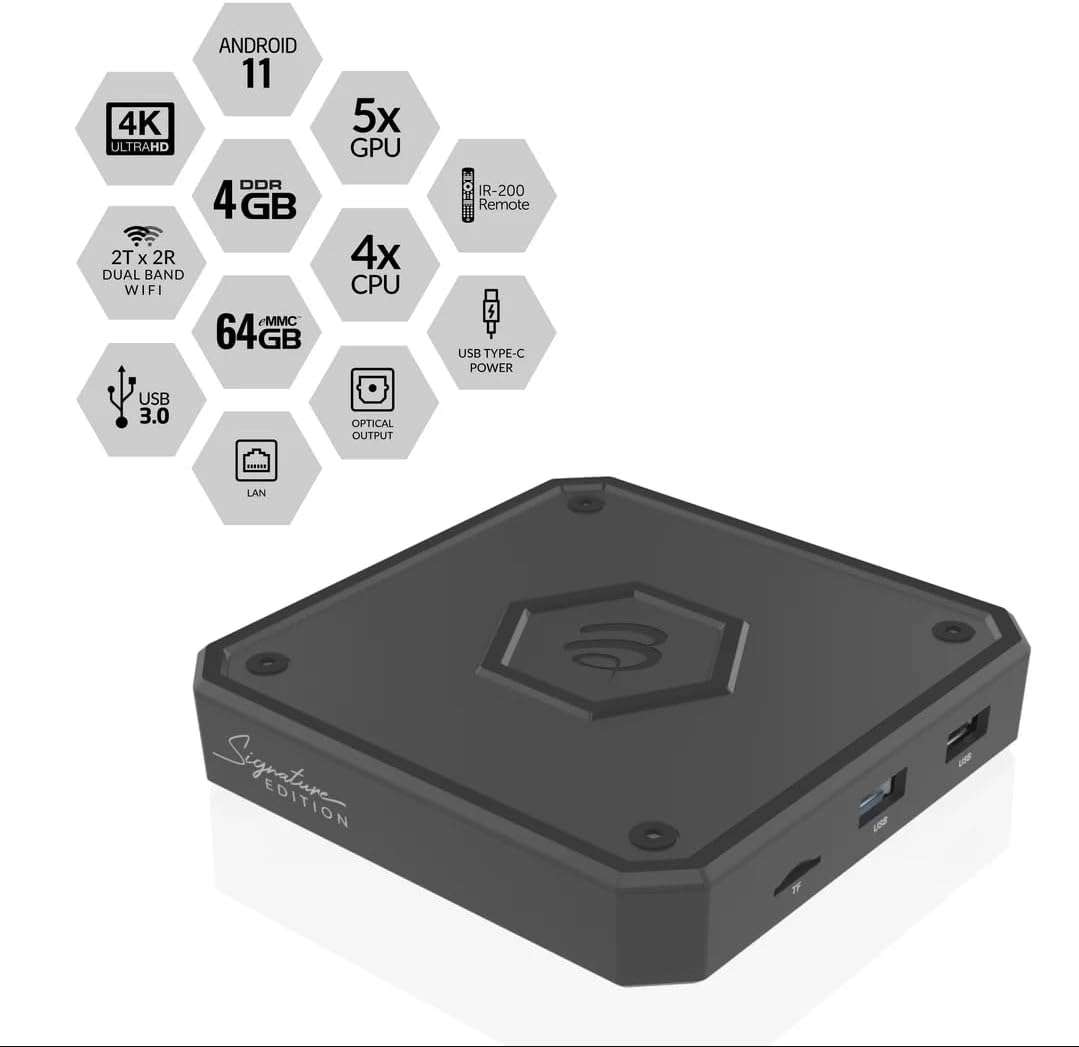 BuzzTV E5-SE Signature Edition 4K Streaming Player - photo 2