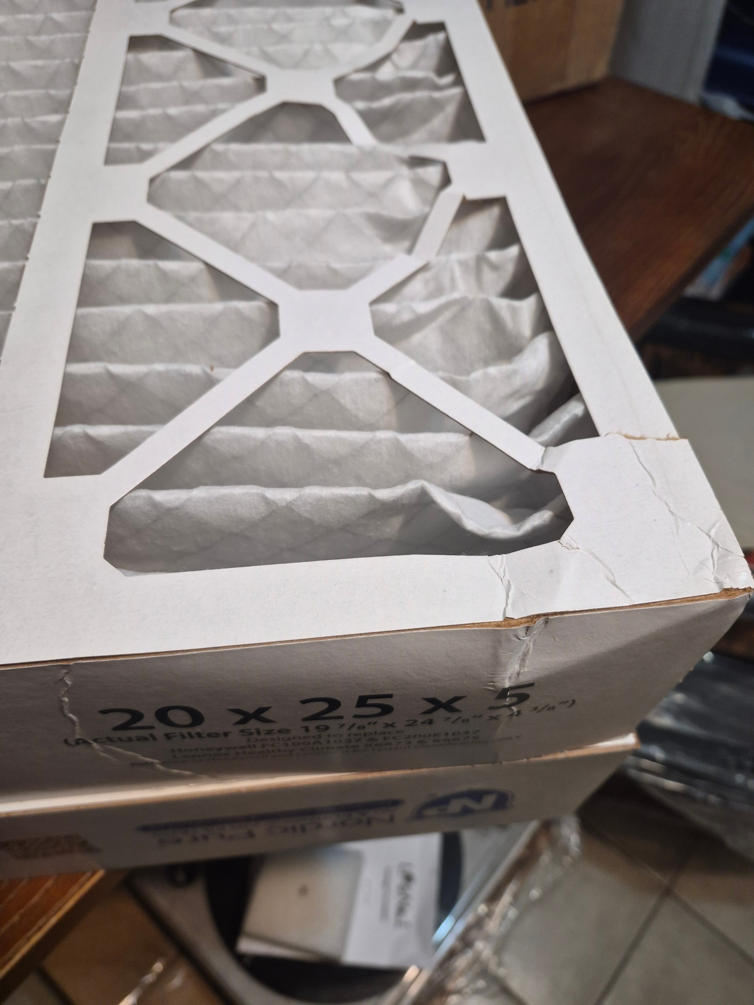 Nordic Pure 20"x25"x5" Honeywell/Lennox  Air Filter-2-Pack - photo 2