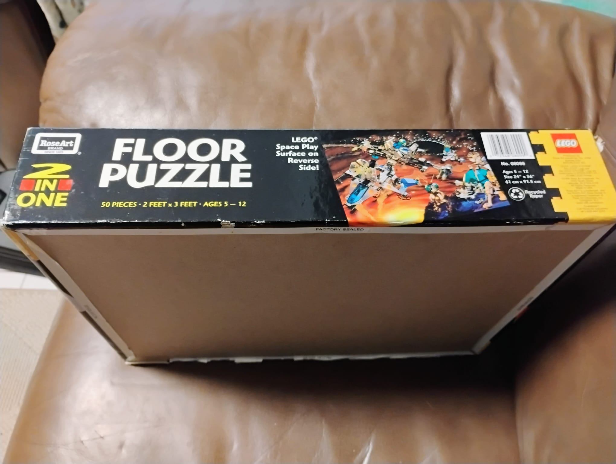 1996 ROSE ART - LEGO 2 in 1 Floor Puzzle Collectibl - photo 3
