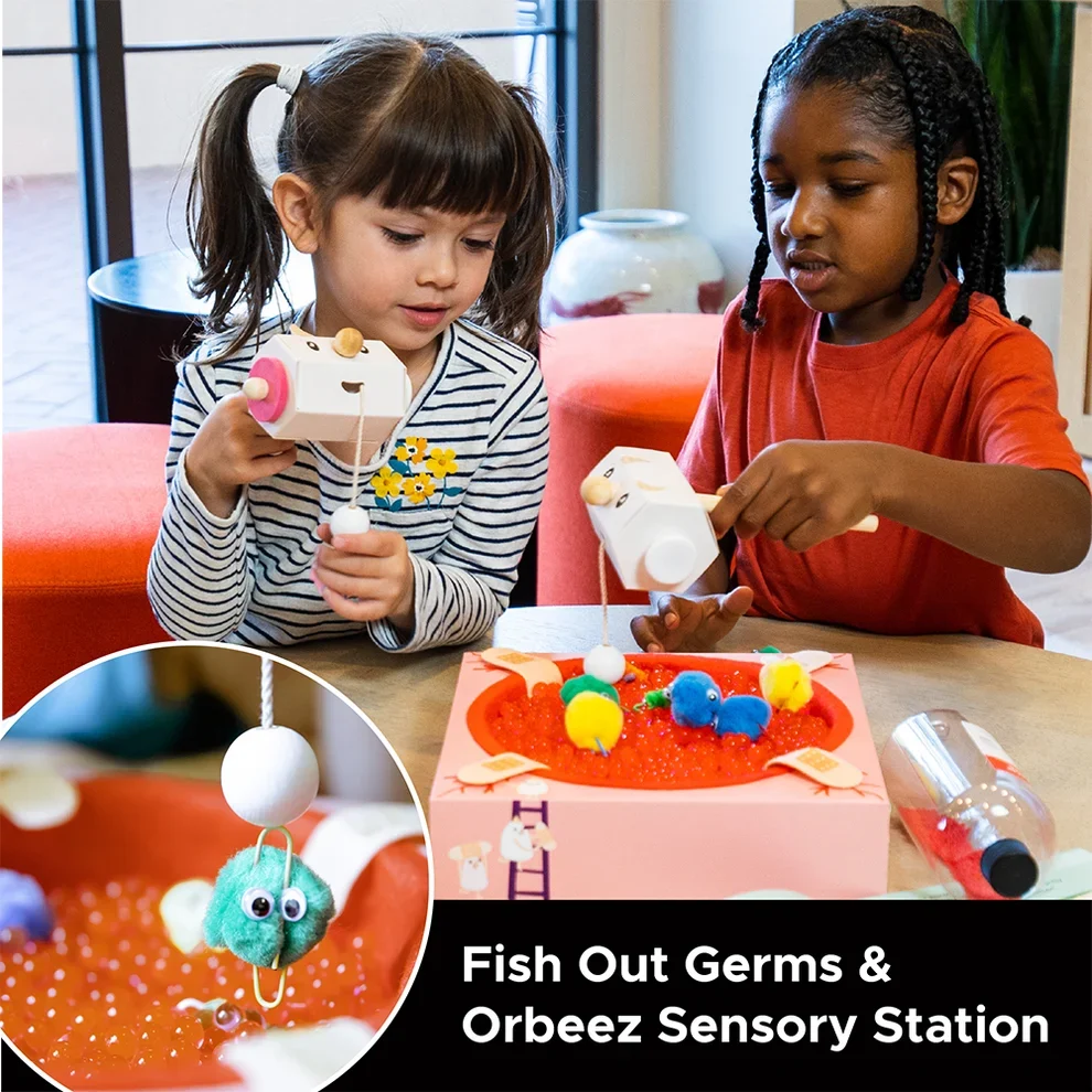 Mean & Mine Fish Out Germs Magnetic Sensory Game - photo 5