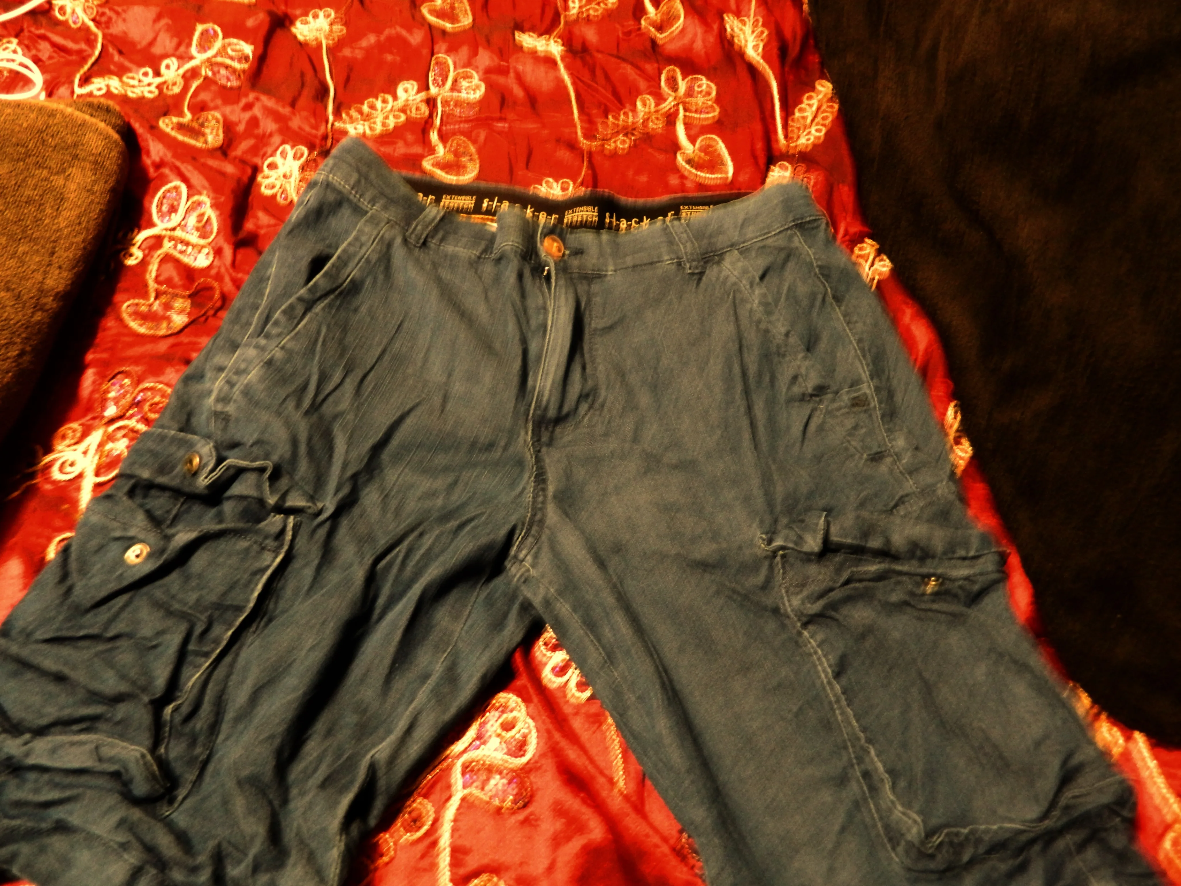 Stacker brand stretchable blue jeans Shorts