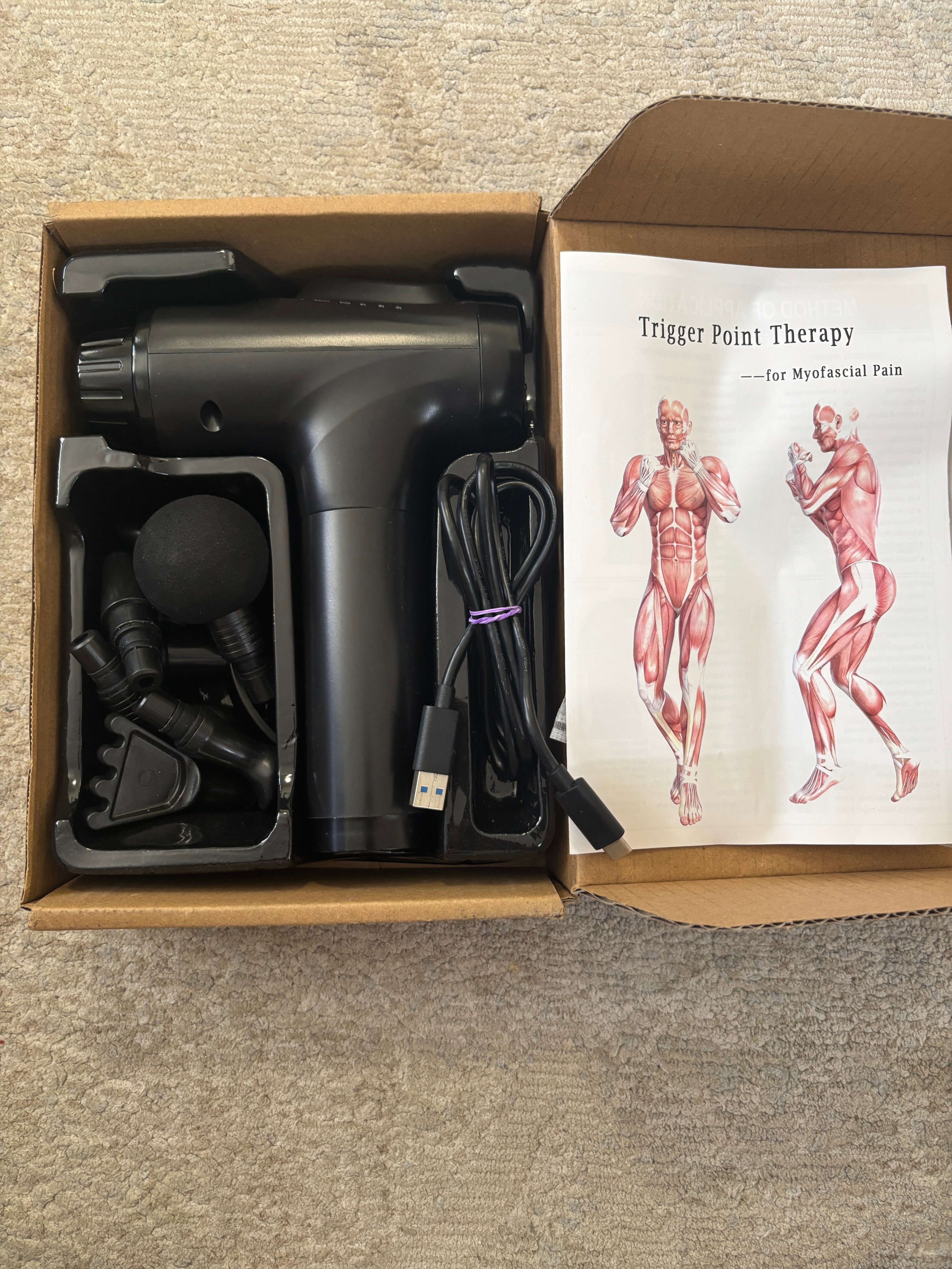 Barely used AYURA Deep Tissue Massage Gun
