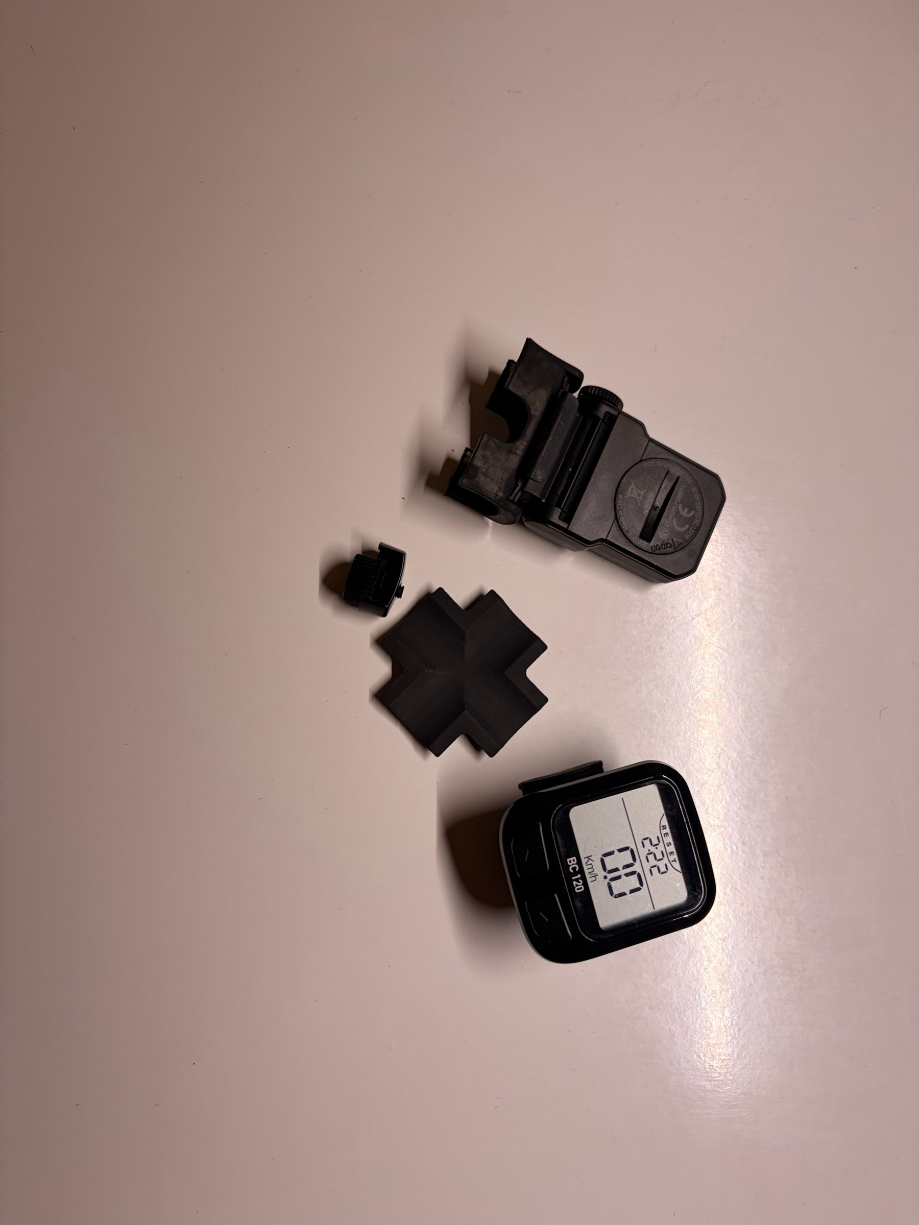 Decathlon bike computer + cadence/speed sensor