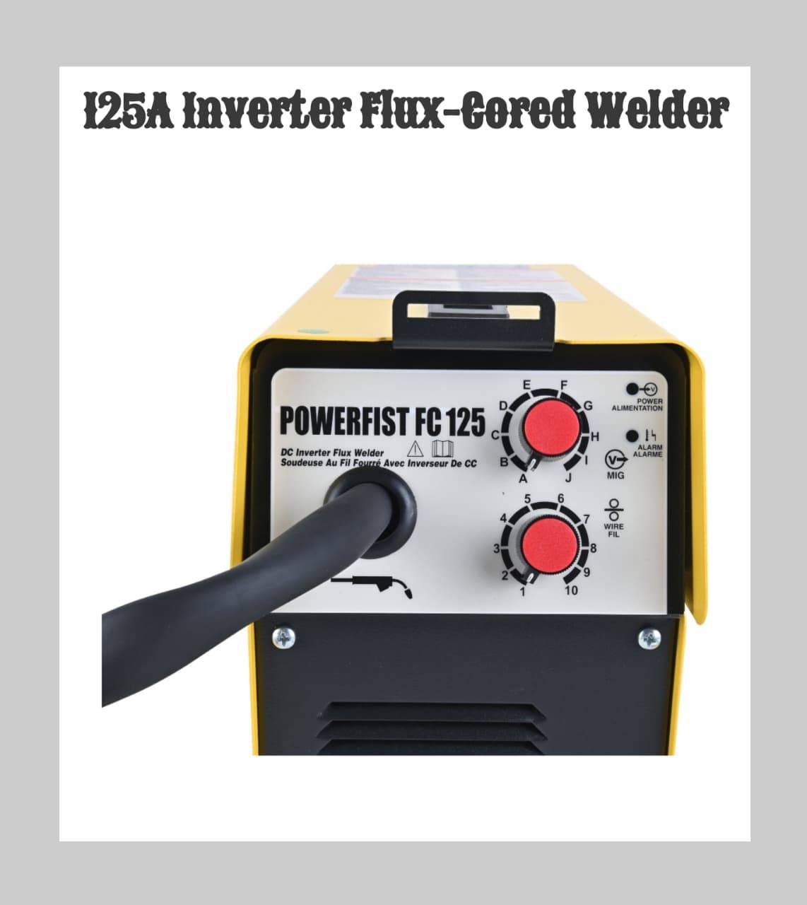 125A Flux-Core Inverter Welder - photo 2