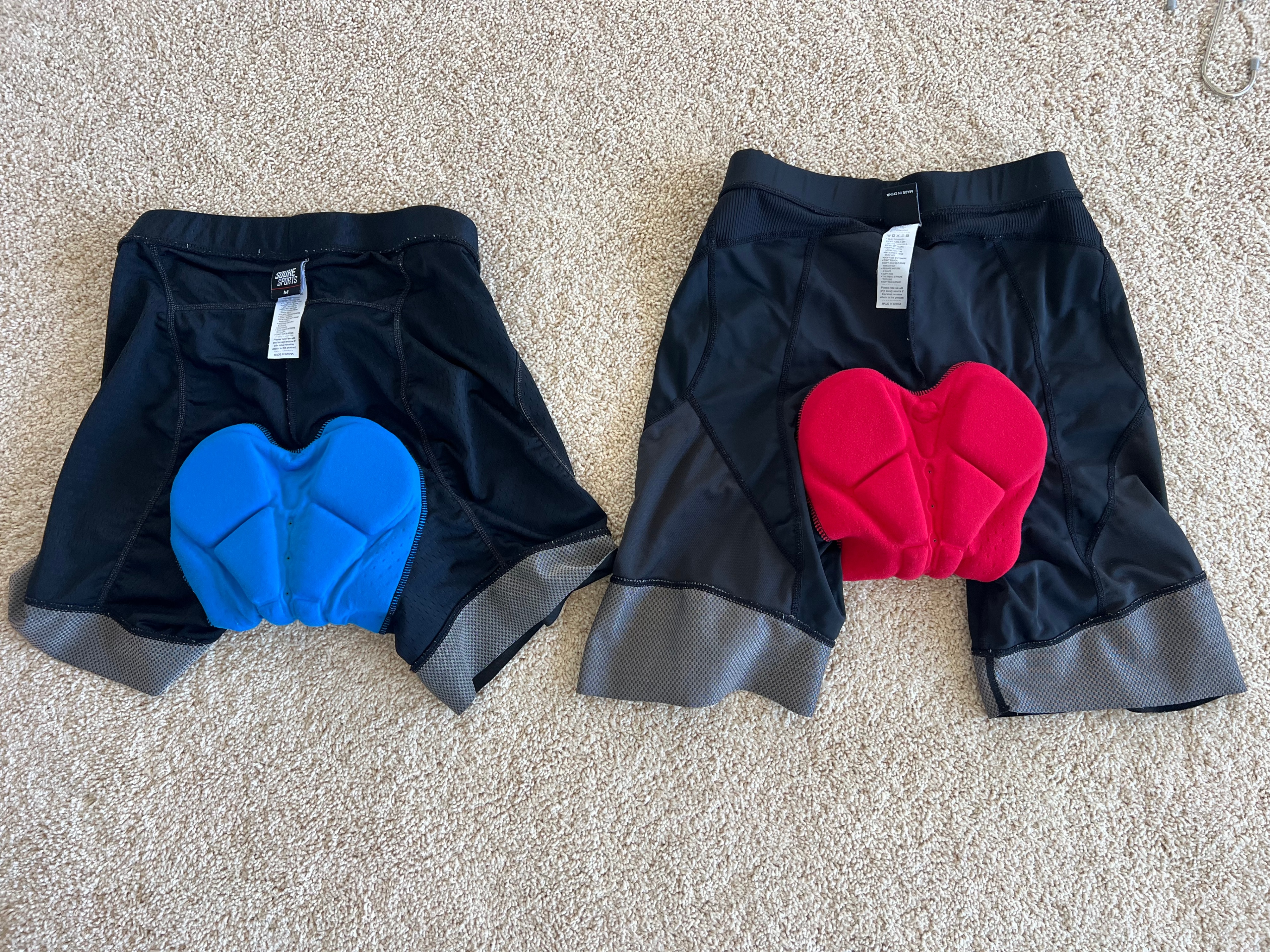 Men's Padded Bicycle Riding Half Pants - photo 3