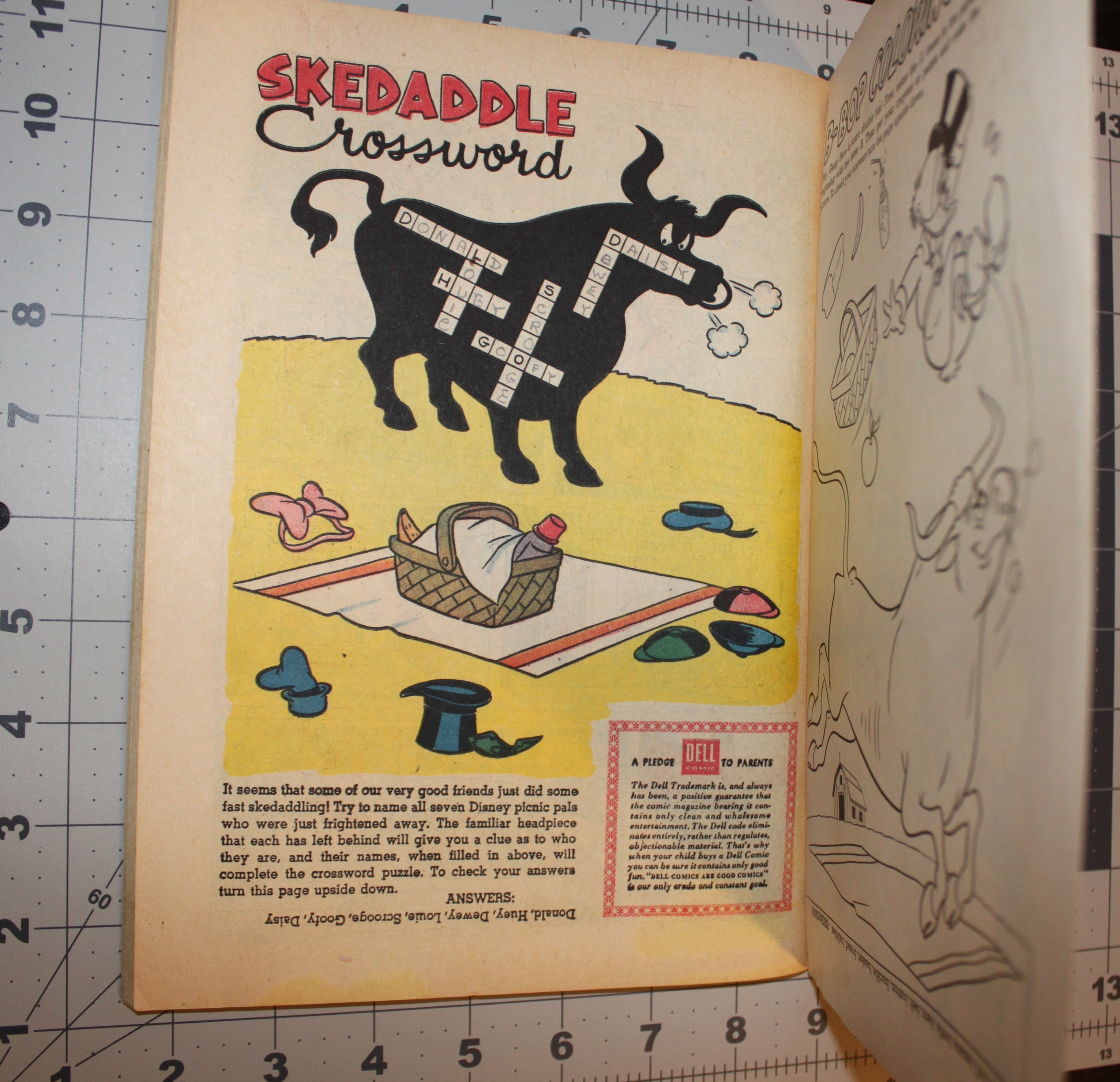 Dell Giant Comics #33 August 1960 Vintage Silver Age Comic Book - photo 5