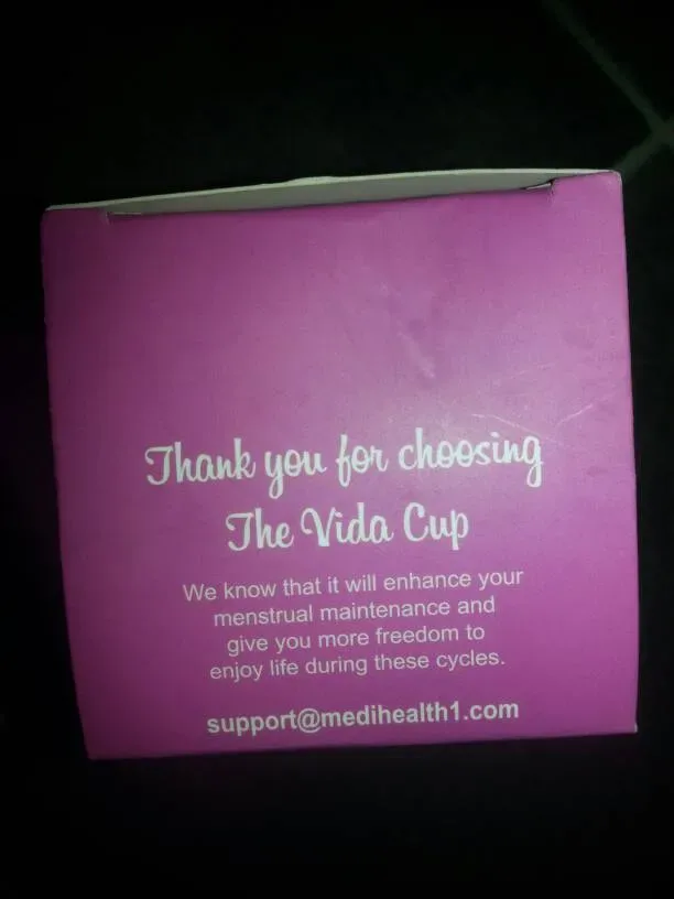 BNIB Vida Cup (German Version Of Diva Cup) - Size L - photo 5