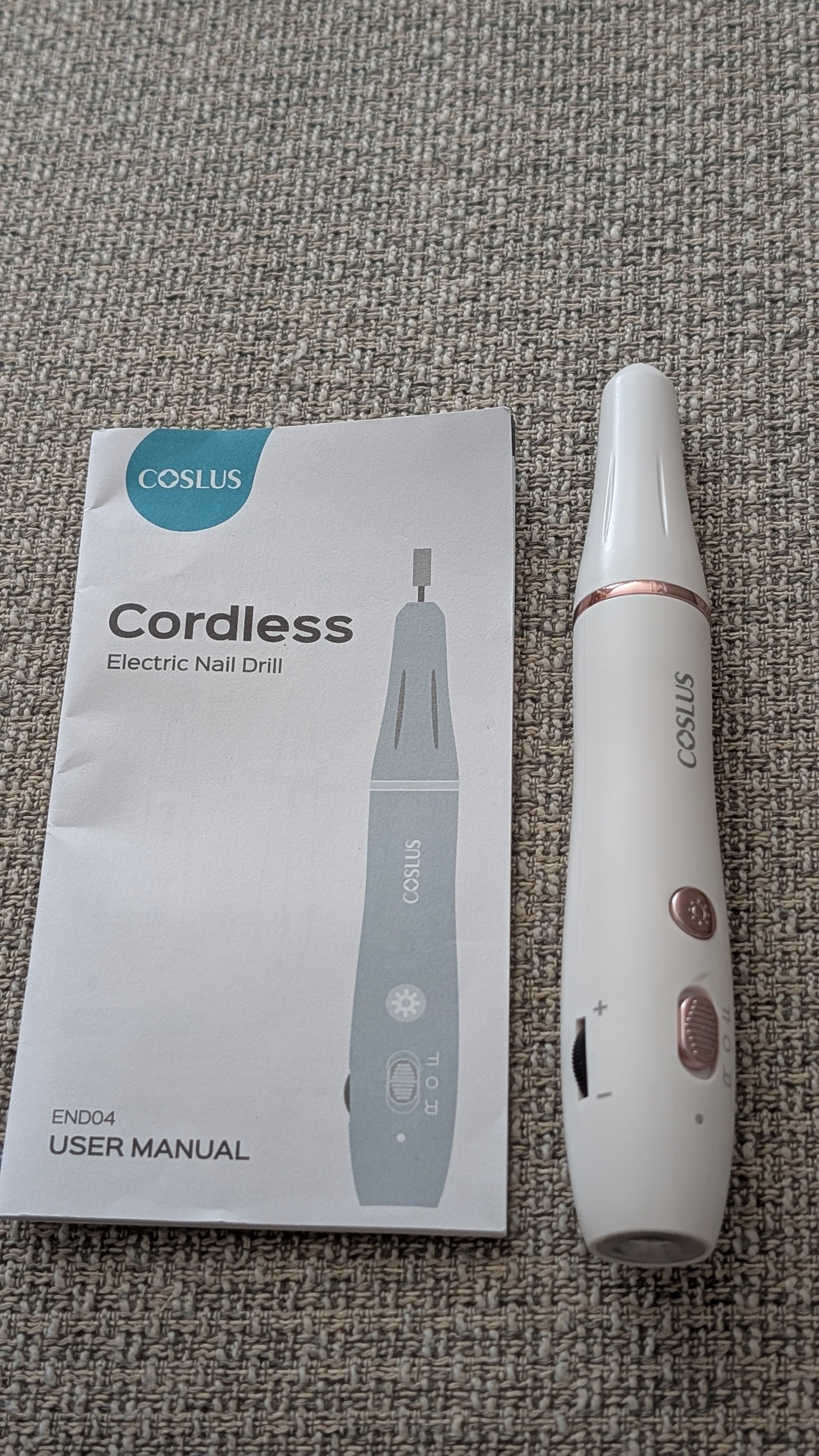 COSULUS Cordless Electric Nail Drill