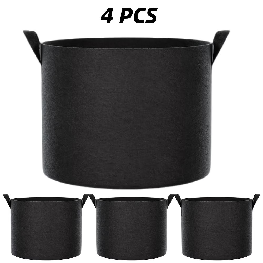 5 pack of 5 Gallon Fabric Grow Bags