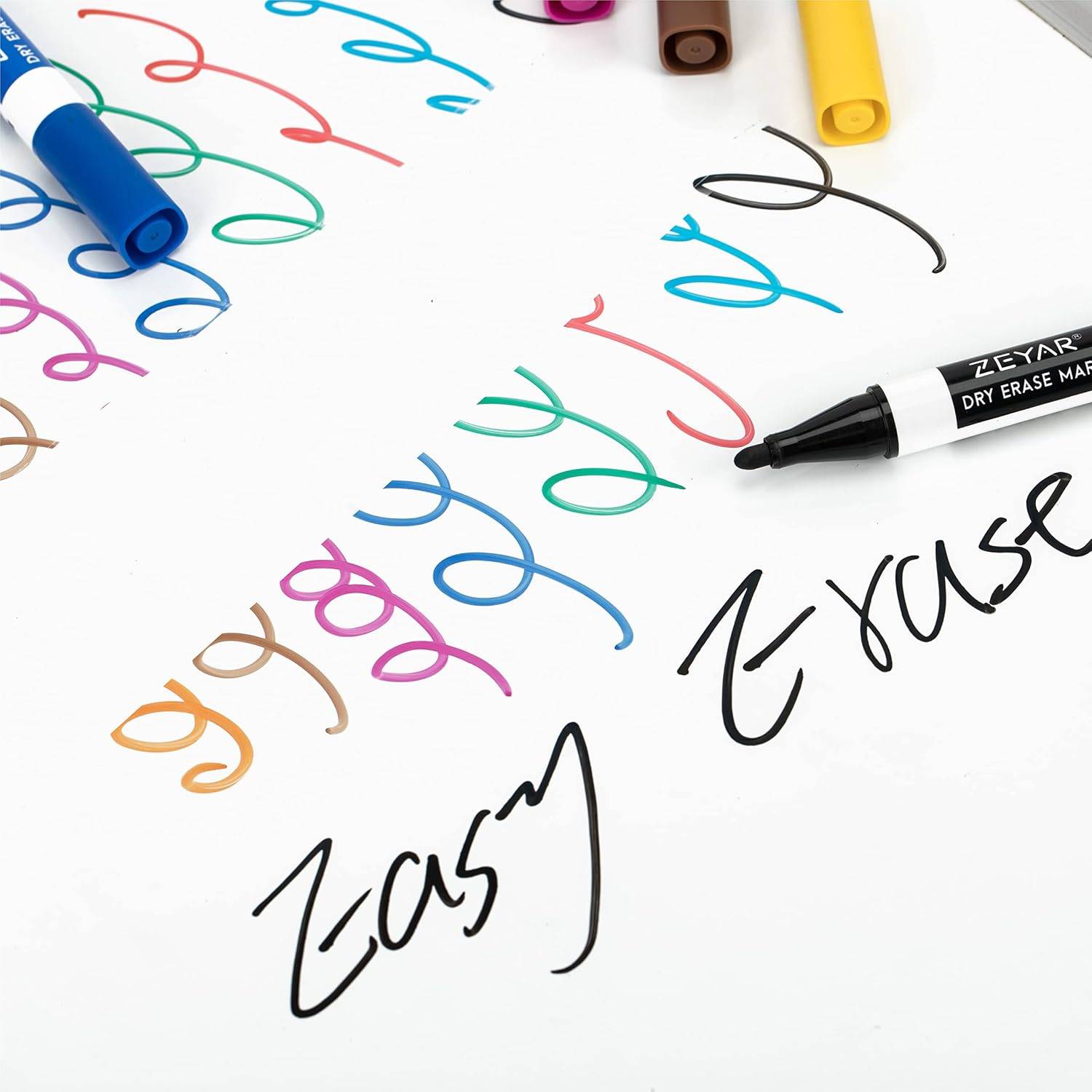 ZEYAR Dry Erase Markers - 12 Colors - photo 5