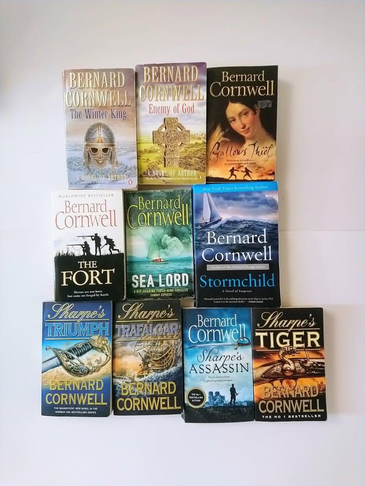 Bernard Cornwell books!!