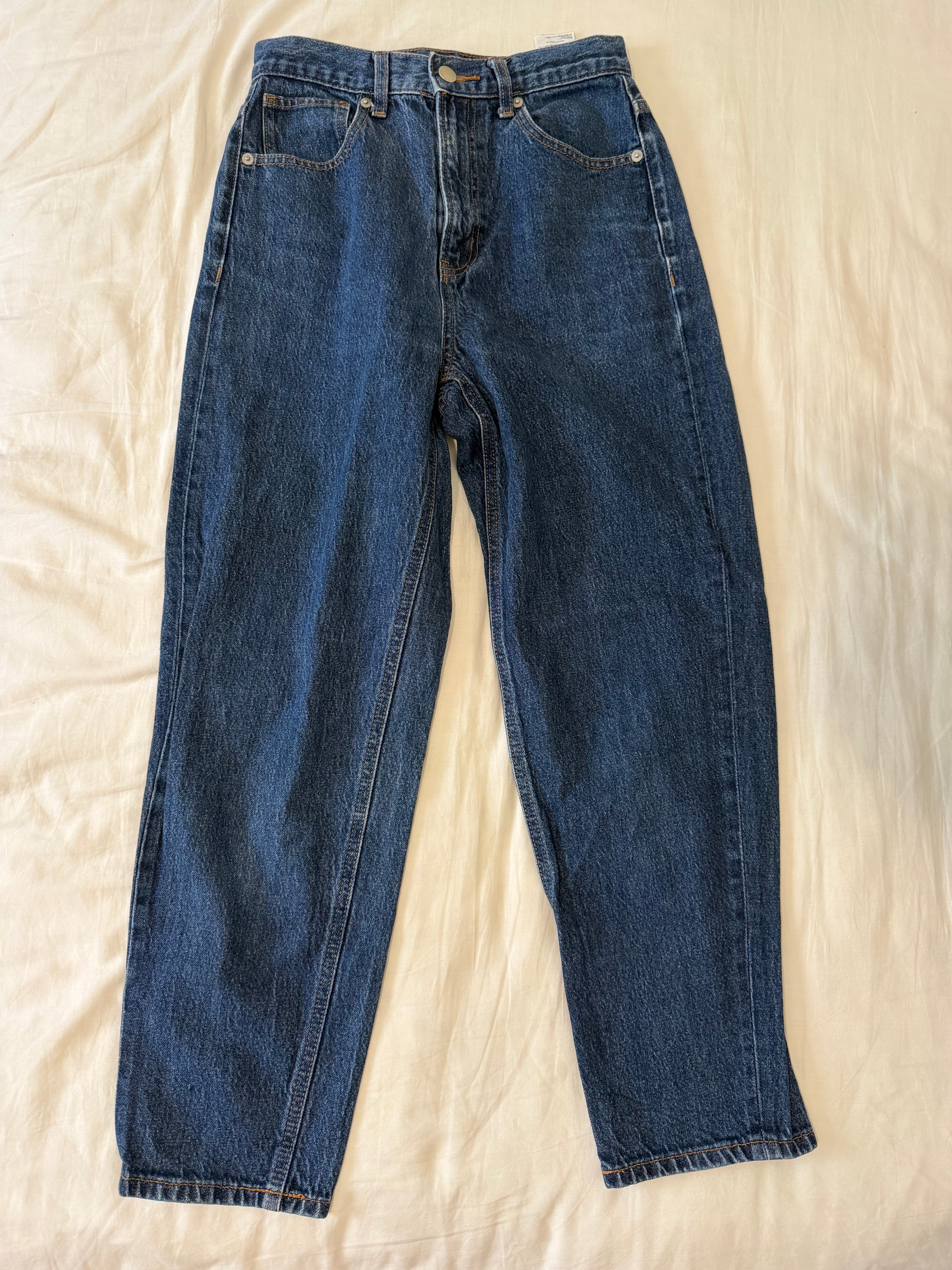GU Women’s High-Waisted Wide-Leg Jeans – Size S