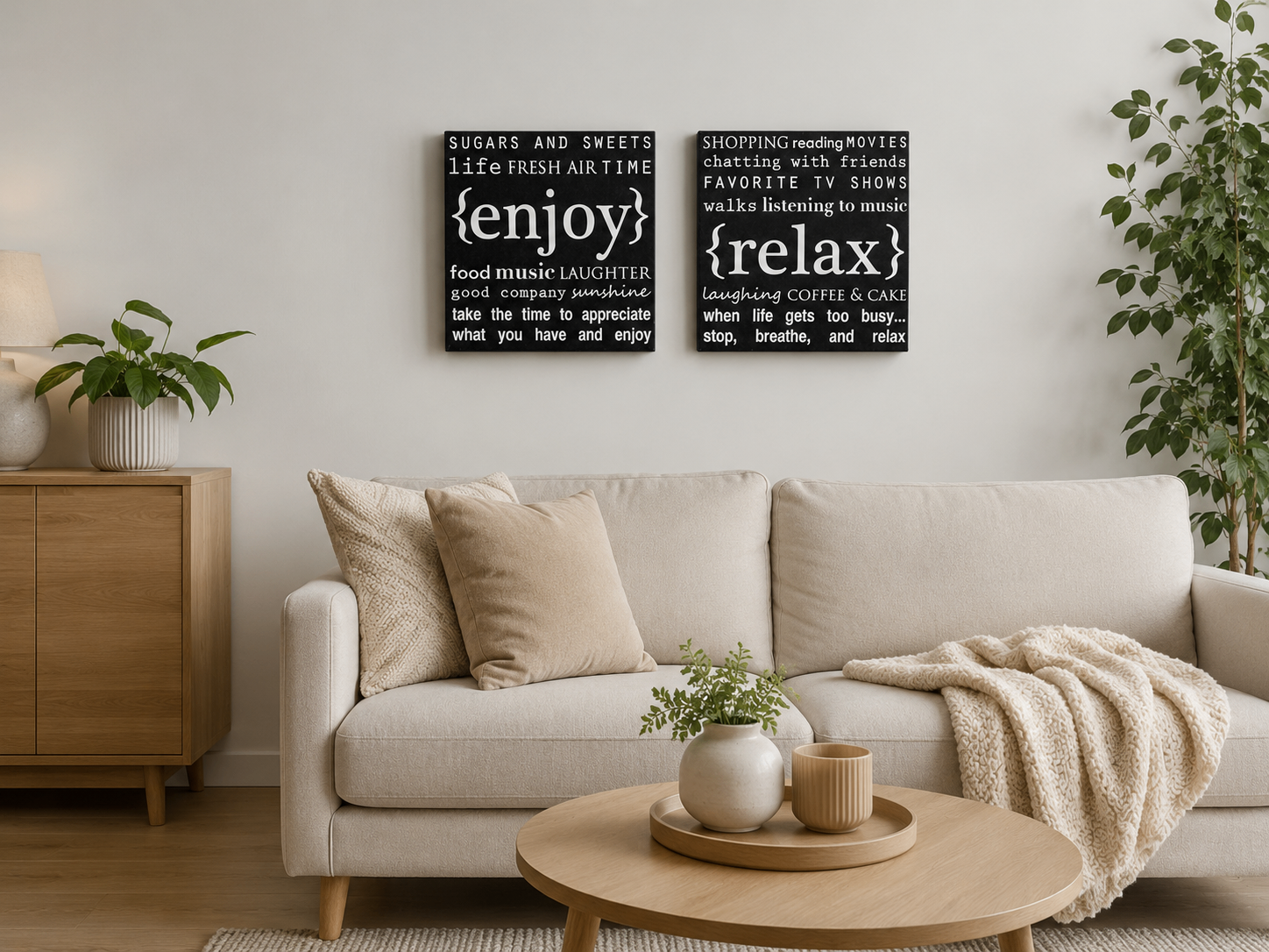 Set of 2 Canvas Wall Arts ($15 for 2) (Made in Canada) - photo 4