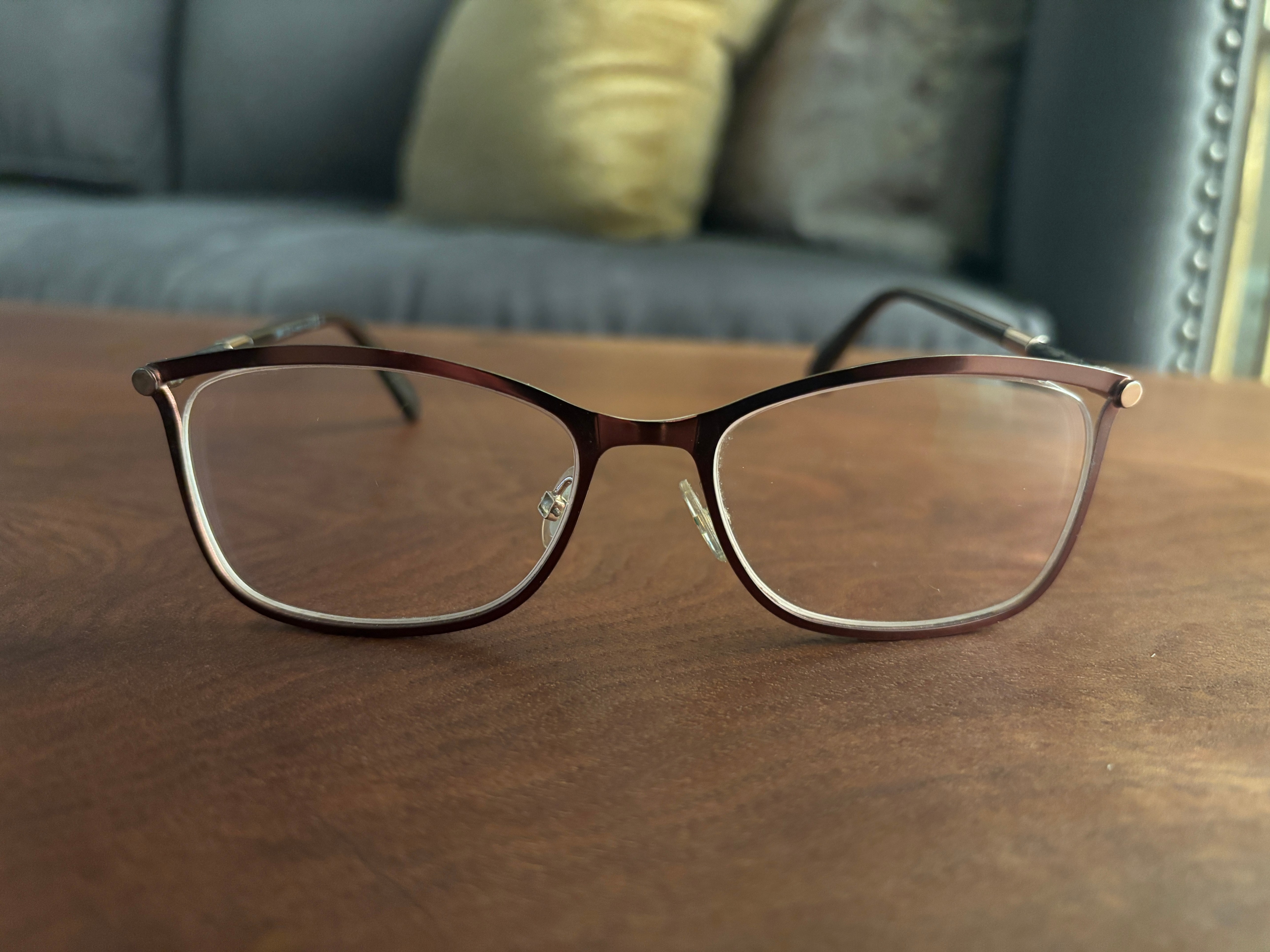 Jimmy Choo JC134 J6L Eyeglasses - Brown Rose Gold - photo 2
