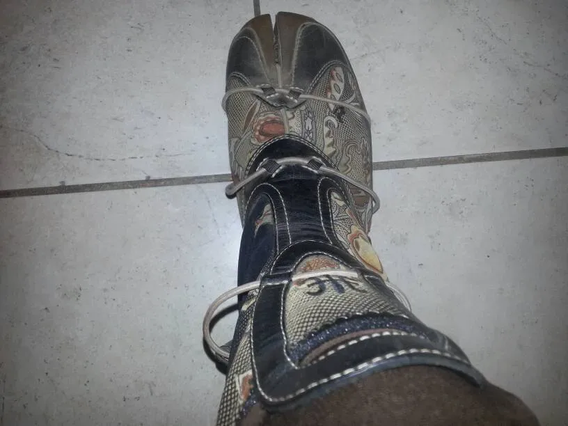 Unique Royal Elastics Split Toe Trainers Boots Size 7 - photo 3