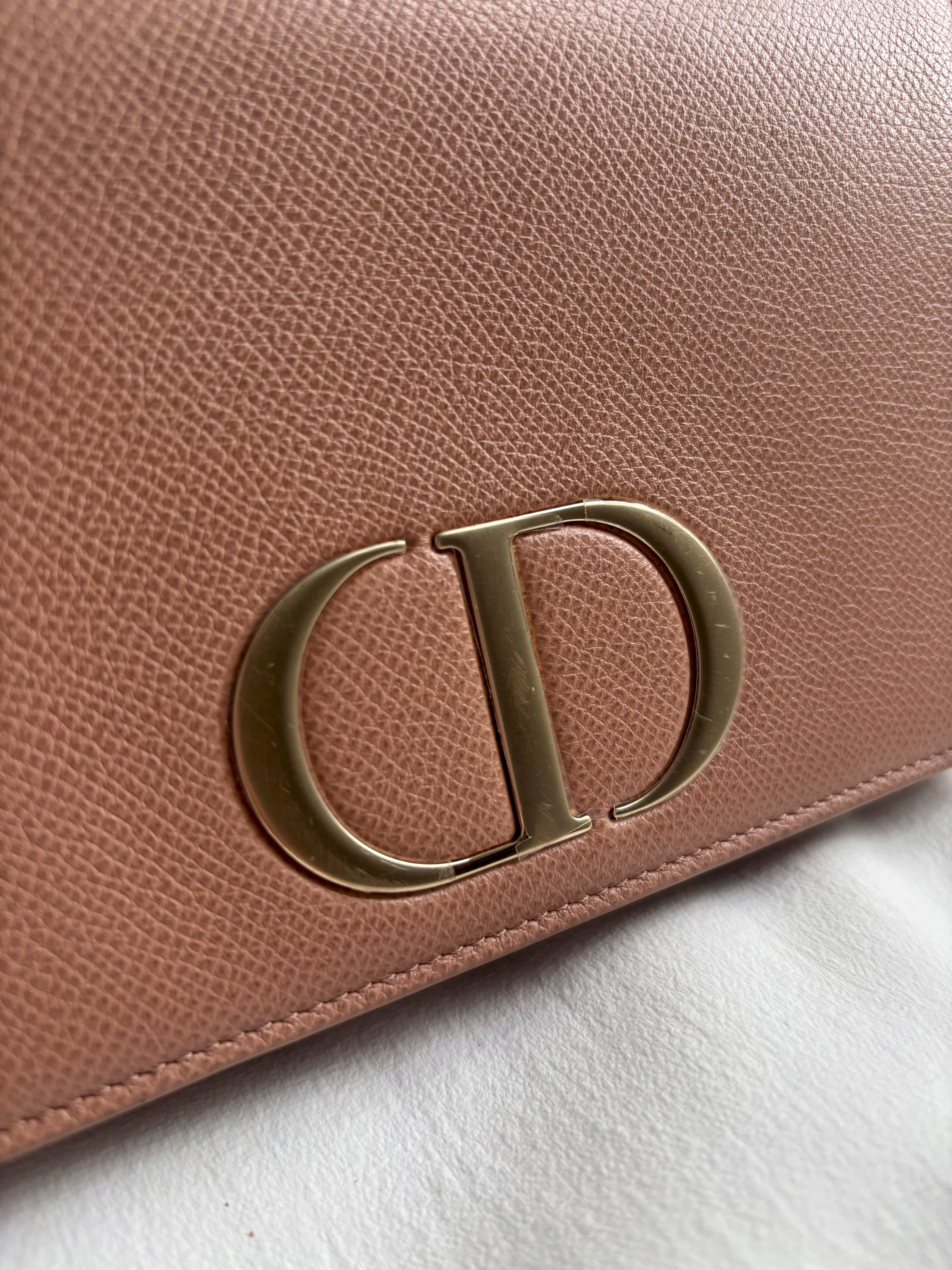Authentic Dior Montaigne Belt Bag Pink