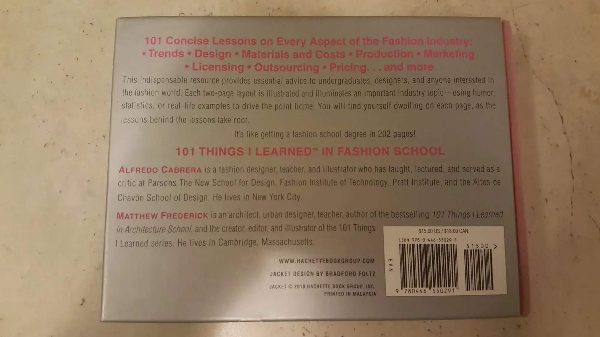 101 Things I Learned In Fashion School Book - photo 2