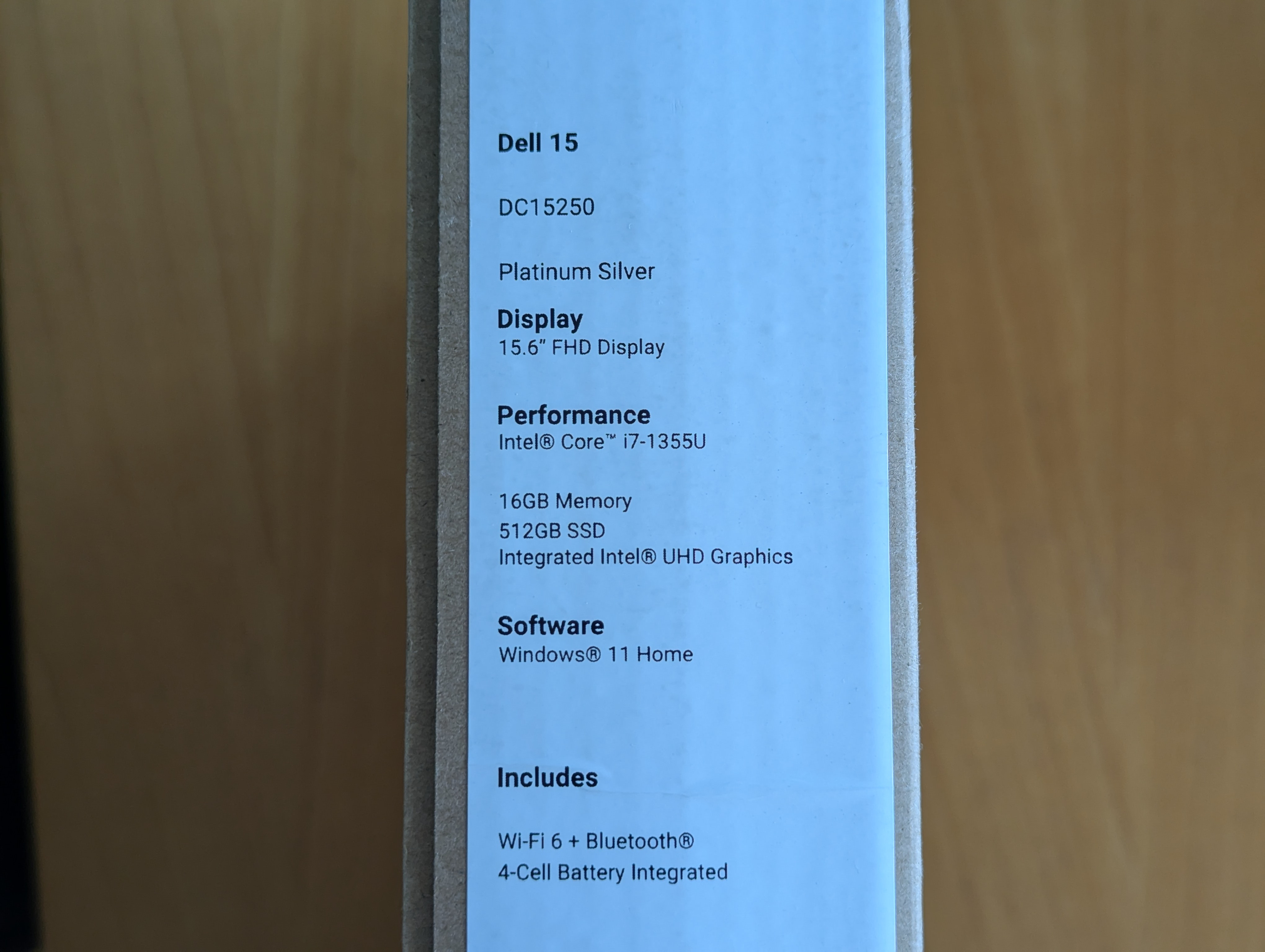 NEW - Dell DC15250 i7-1355U, 16 GB DDR5, 512GB SSD - photo 3