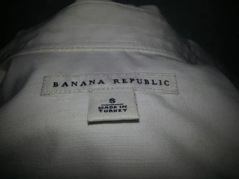 Long Sleeved White Blouse - Banana Republic (S) - photo 2