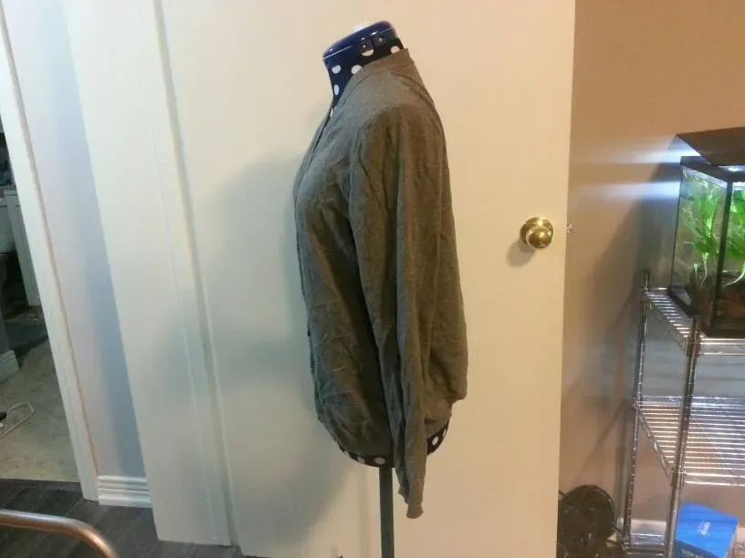 Gap Grey Cardigan Size Small - photo 5