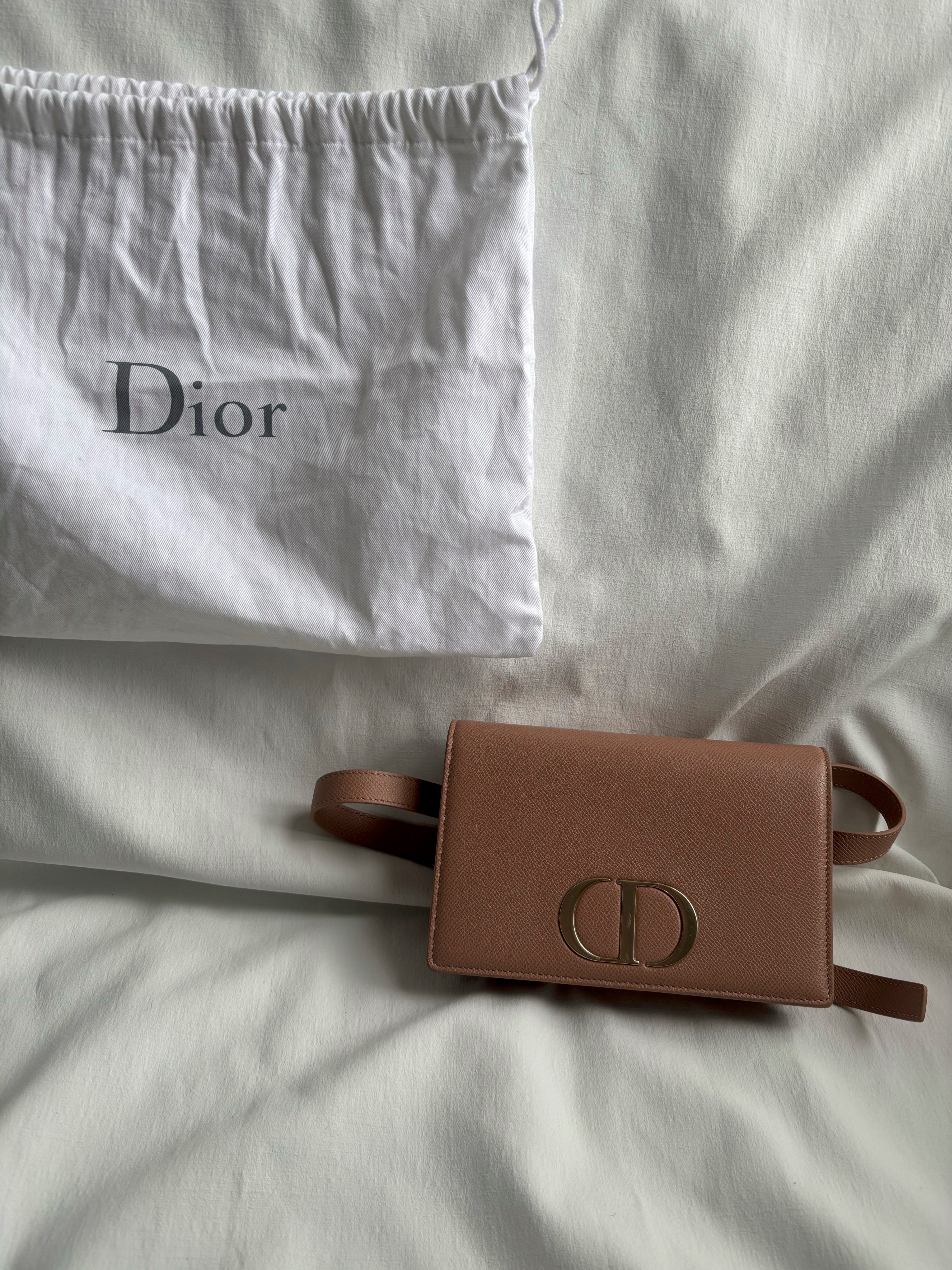 Authentic Dior Montaigne Belt Bag Pink - photo 3