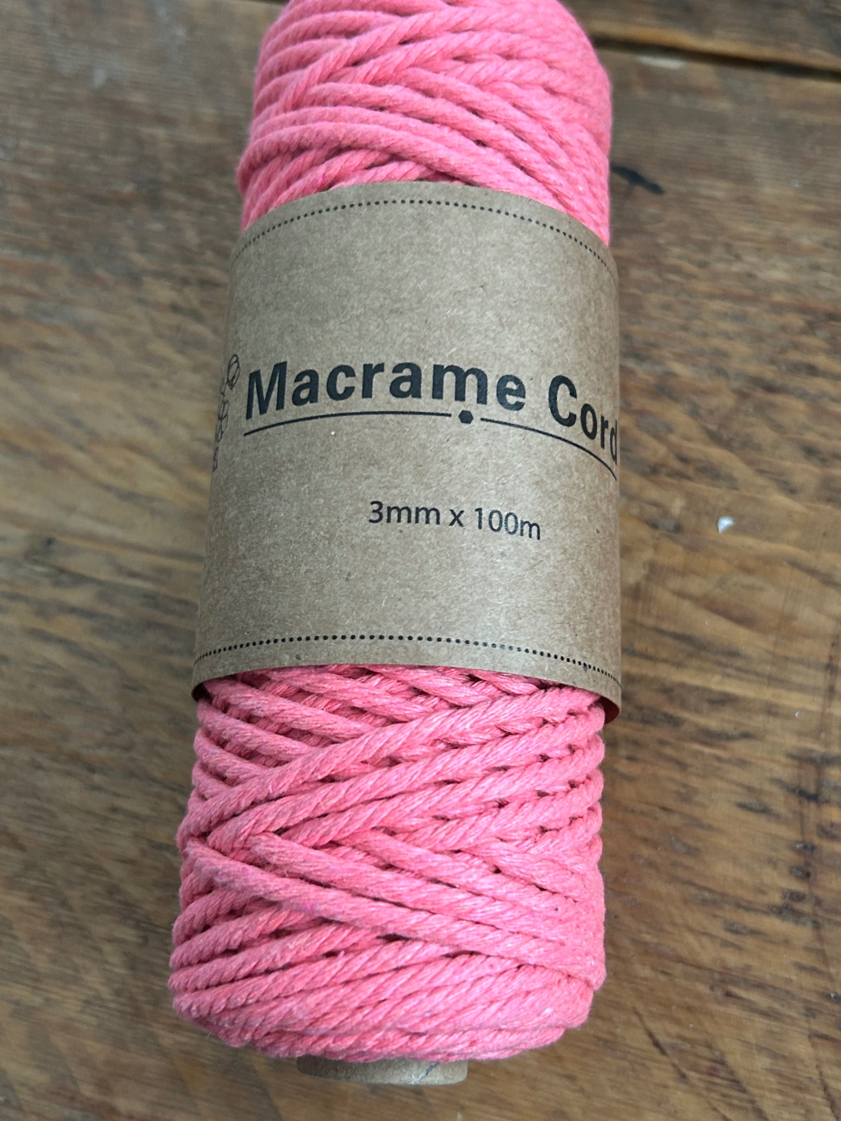 Macrame Cord - 3mm x 100m - photo 5