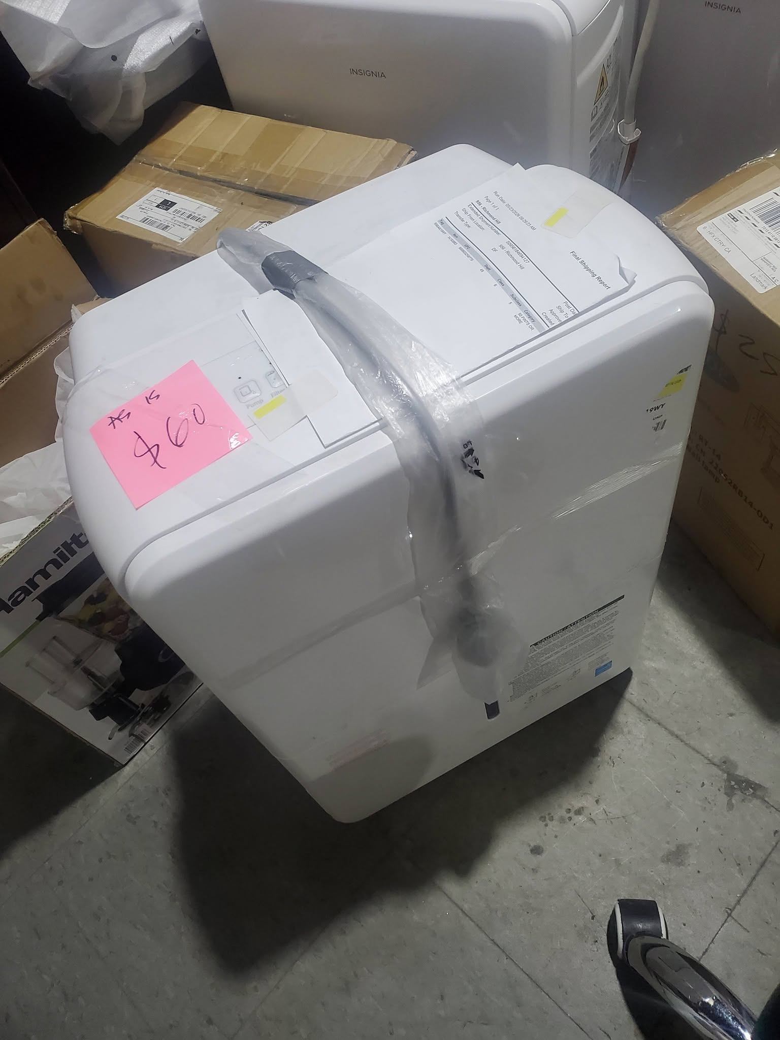 50 Pint Insignia Dehumidifier – For $50!! - photo 3