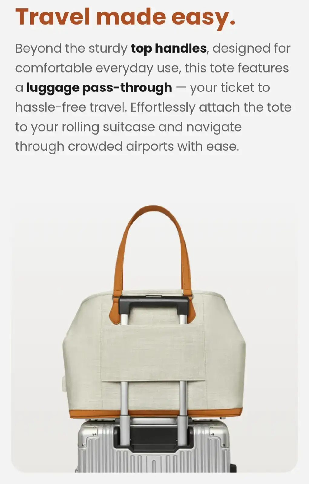 Nordace Siena Pro Tote Bag Grande - photo 4