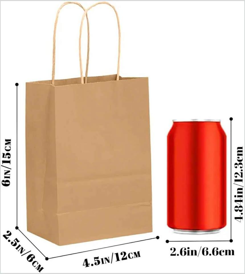 7 Mini Kraft Bags - photo 2