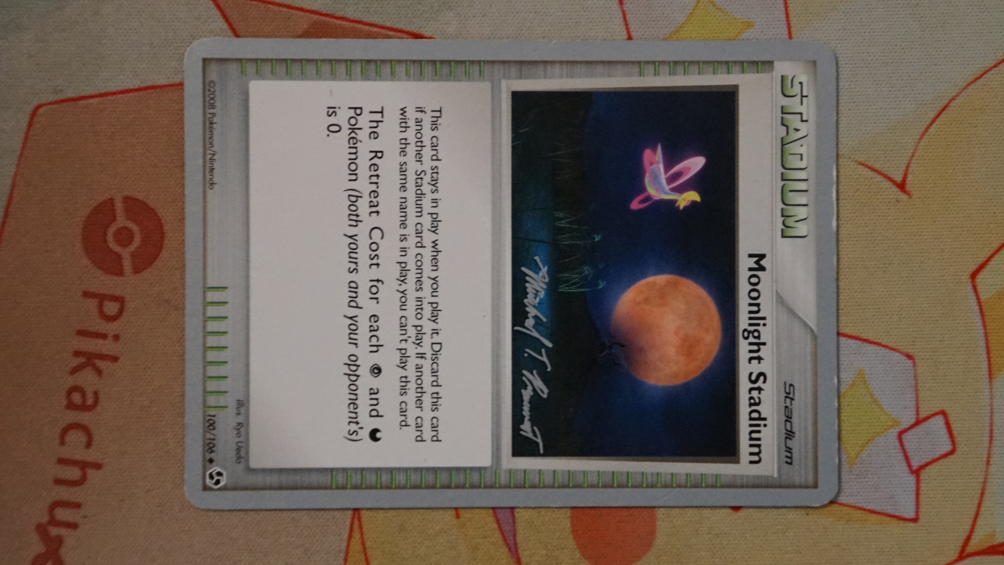Pokemon Moonlight Stadium 100/106 World Championships 2010 Deck - photo 3