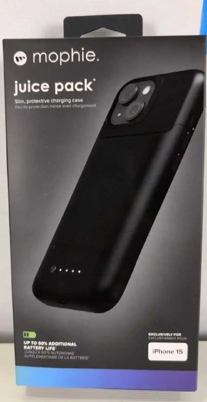 Mophie Juice Pack for iPhone 15 & iPhone 15 Pro Max