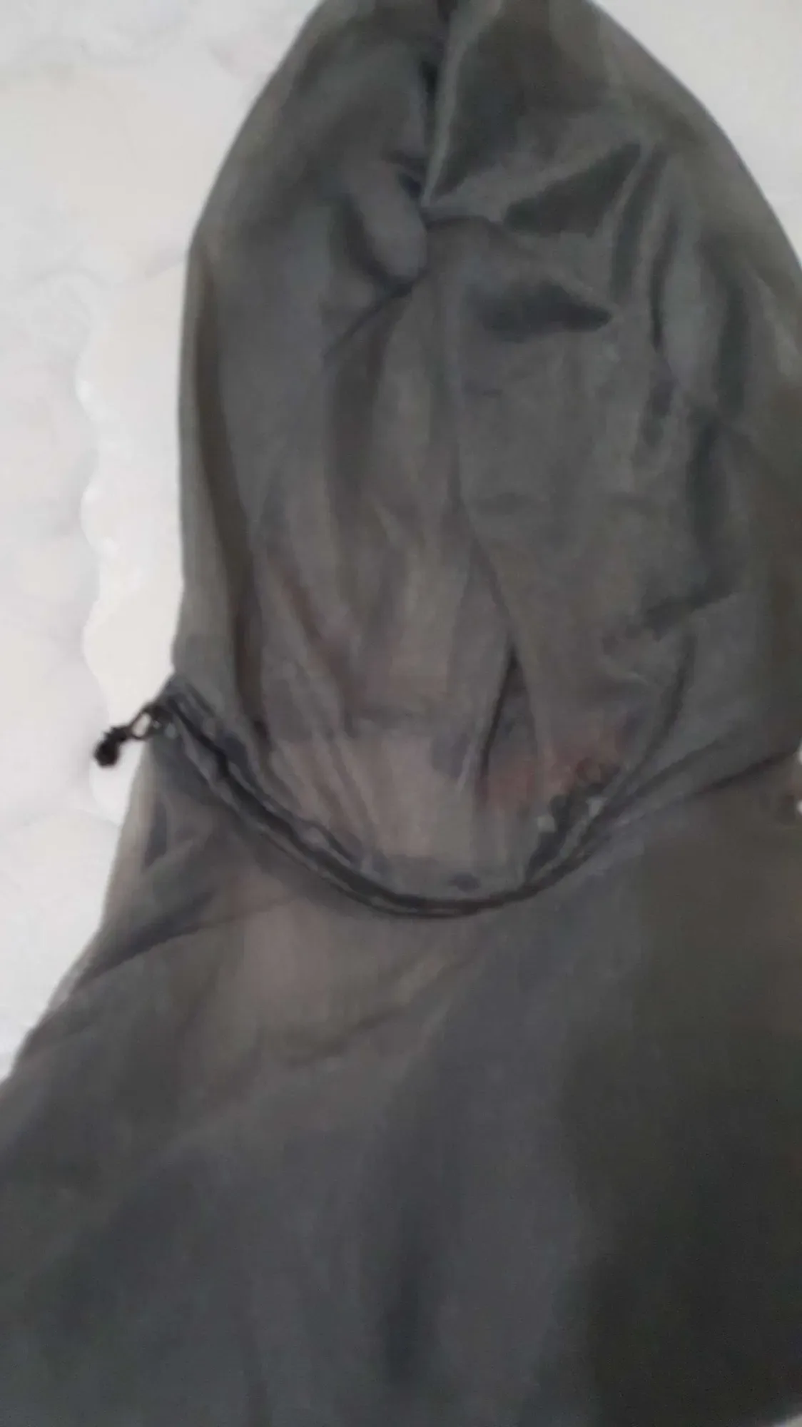 mosquito net top with zippered hood mask that covers whole fa... - photo 3