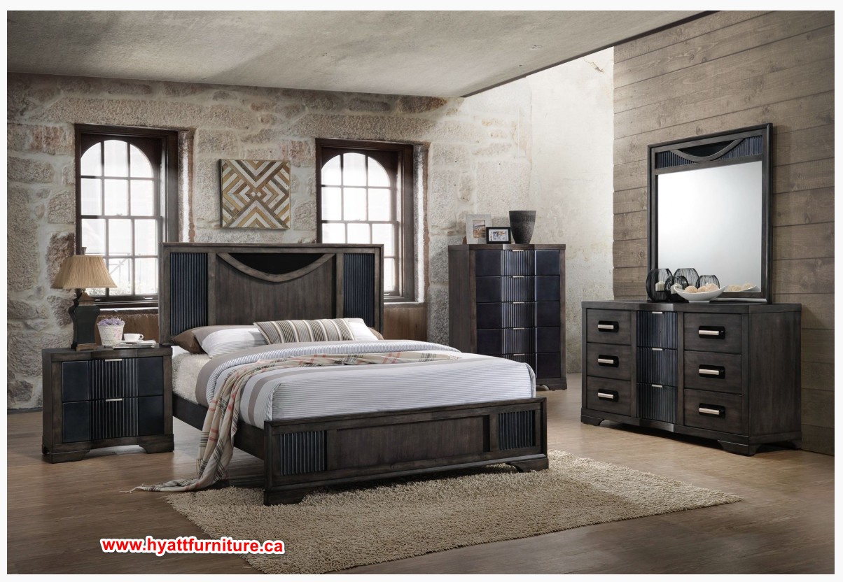 Brand new 4pcs Designed Solid Wood Queen Bedroom only $1398