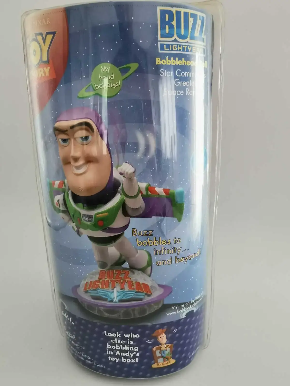 Disney Pixar Toy Story Buzz Lightyear Bobblehead Doll - photo 3