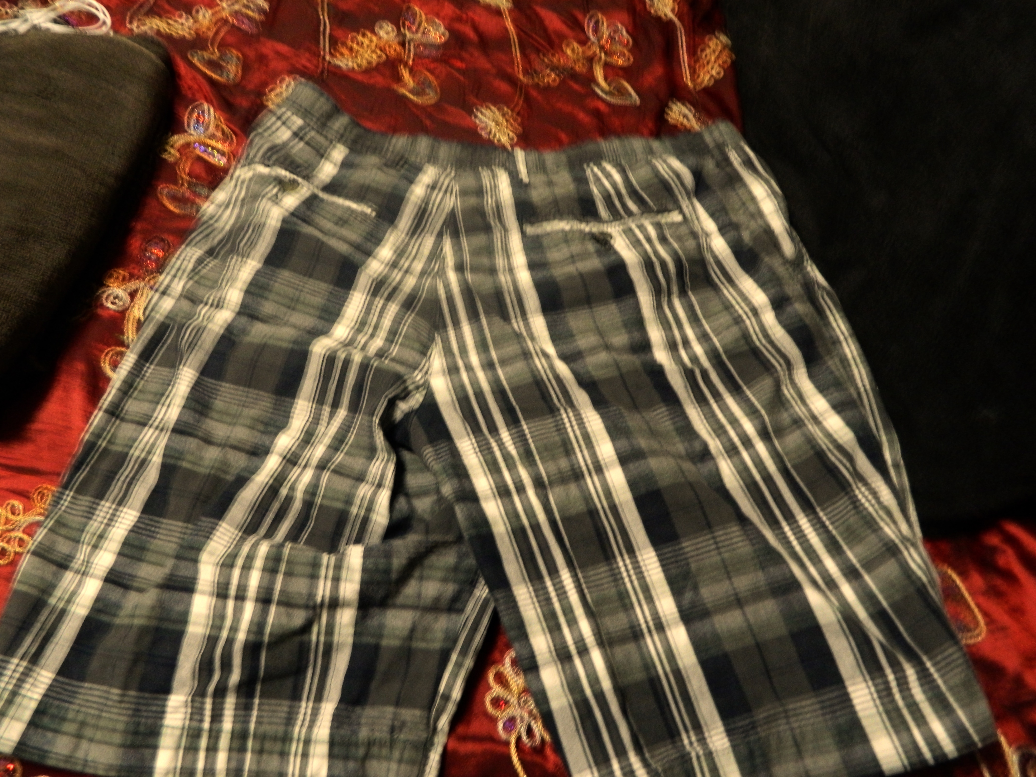 George classic plaid pattern Shorts - photo 3