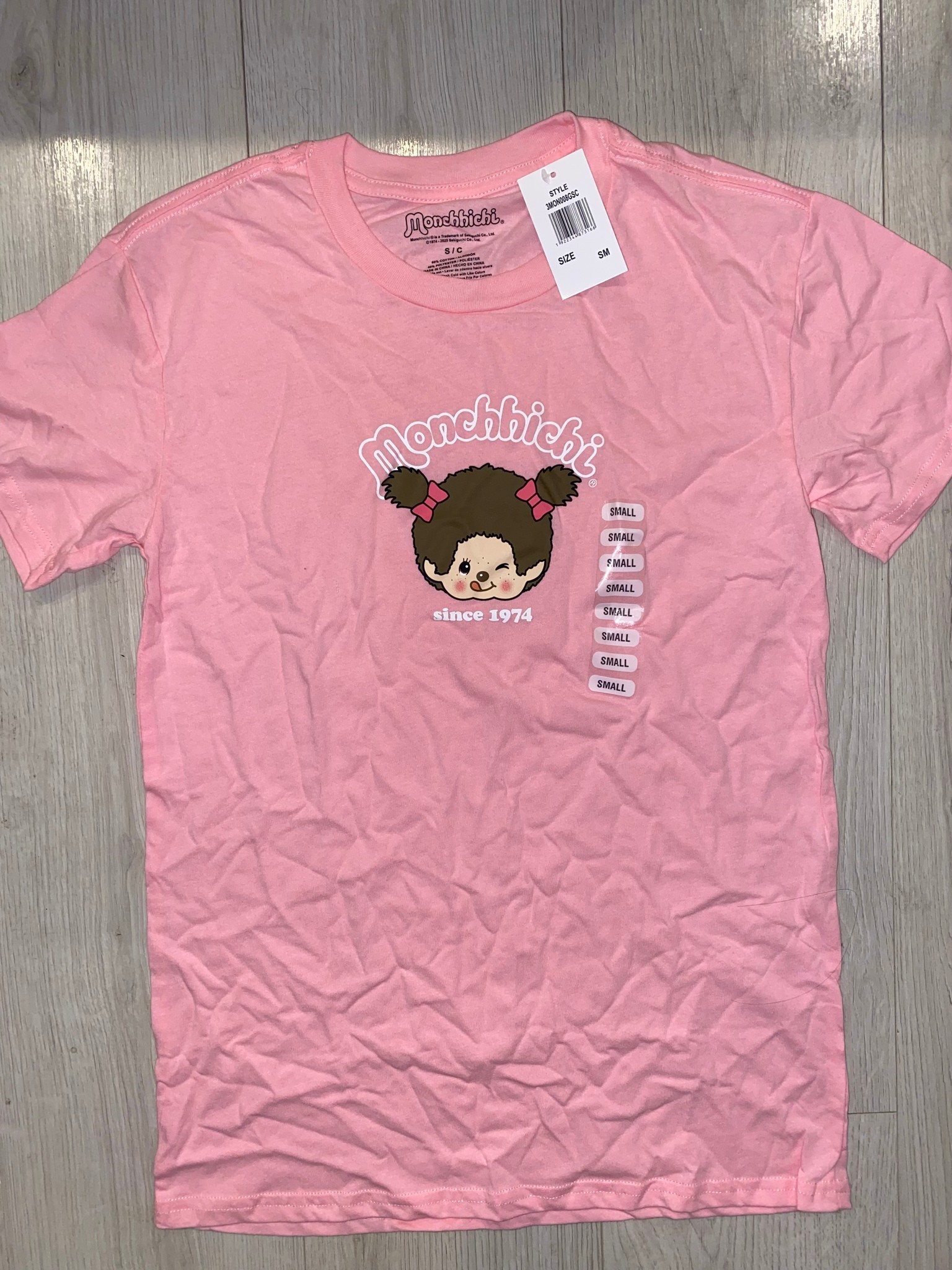 Pink Monchhichi T-shirt
