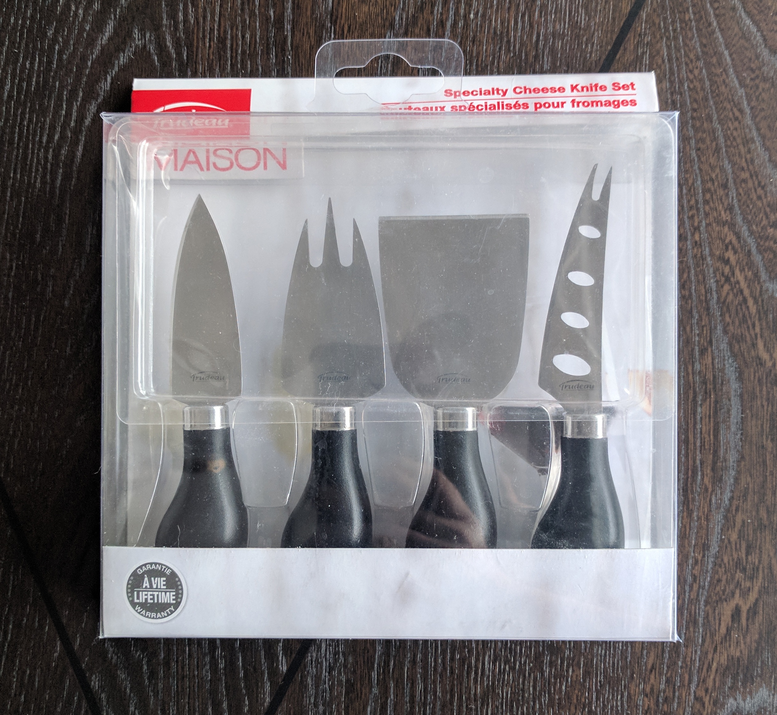 Trudeau Maison Cheese Knives Set