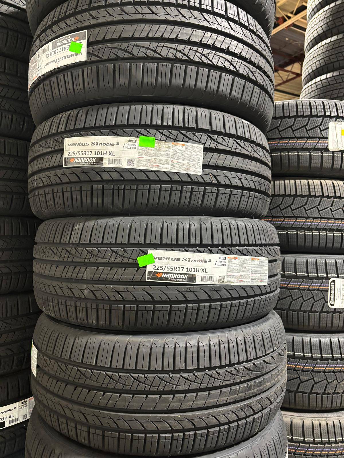 NEW 225/55/R17 Hankook A/S-Q50/G37/X1/Forester/Legacy/Accord
